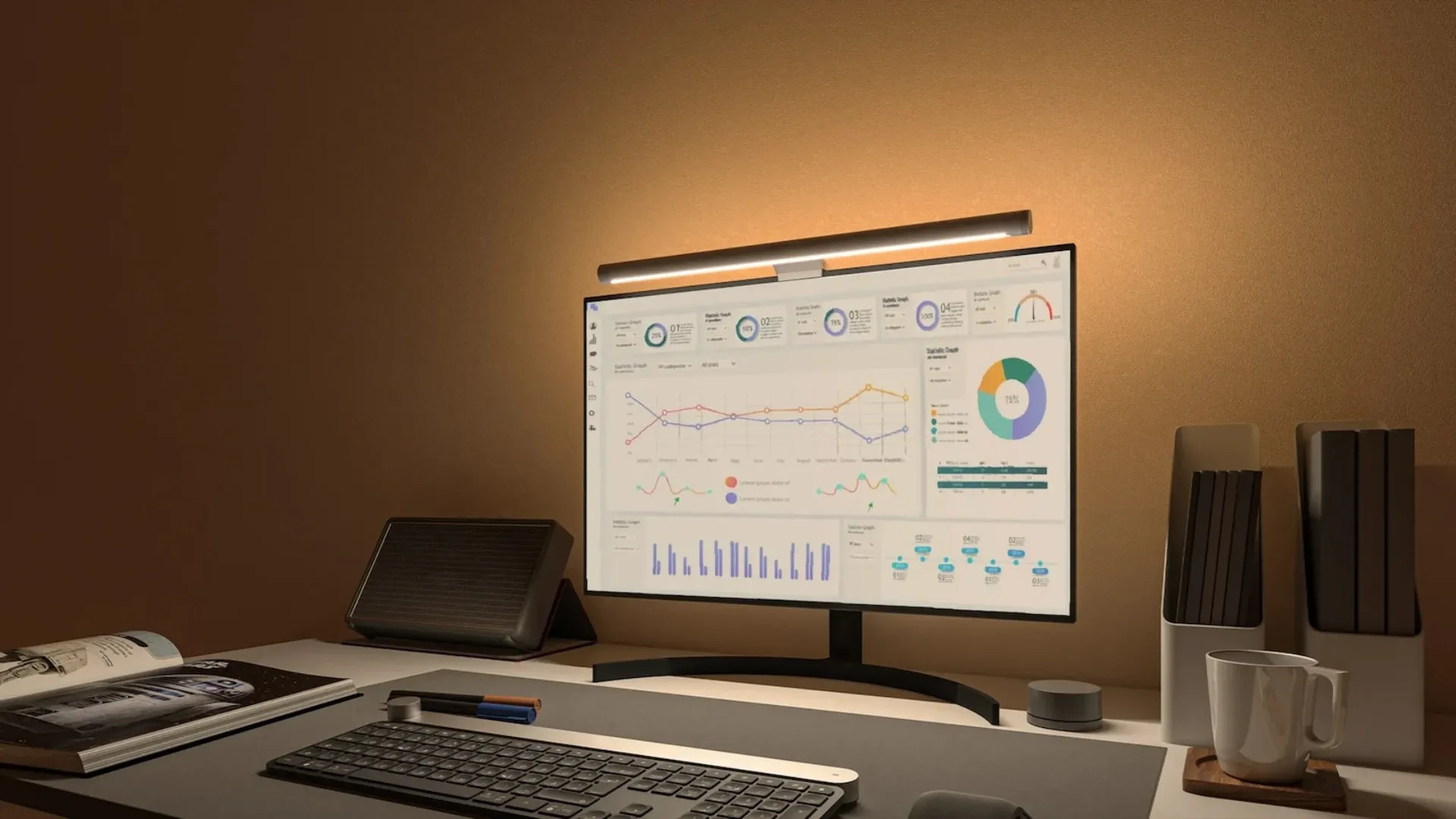 Световая панель для монитора Yeelight LED Screen Light bar Pro (Gray)