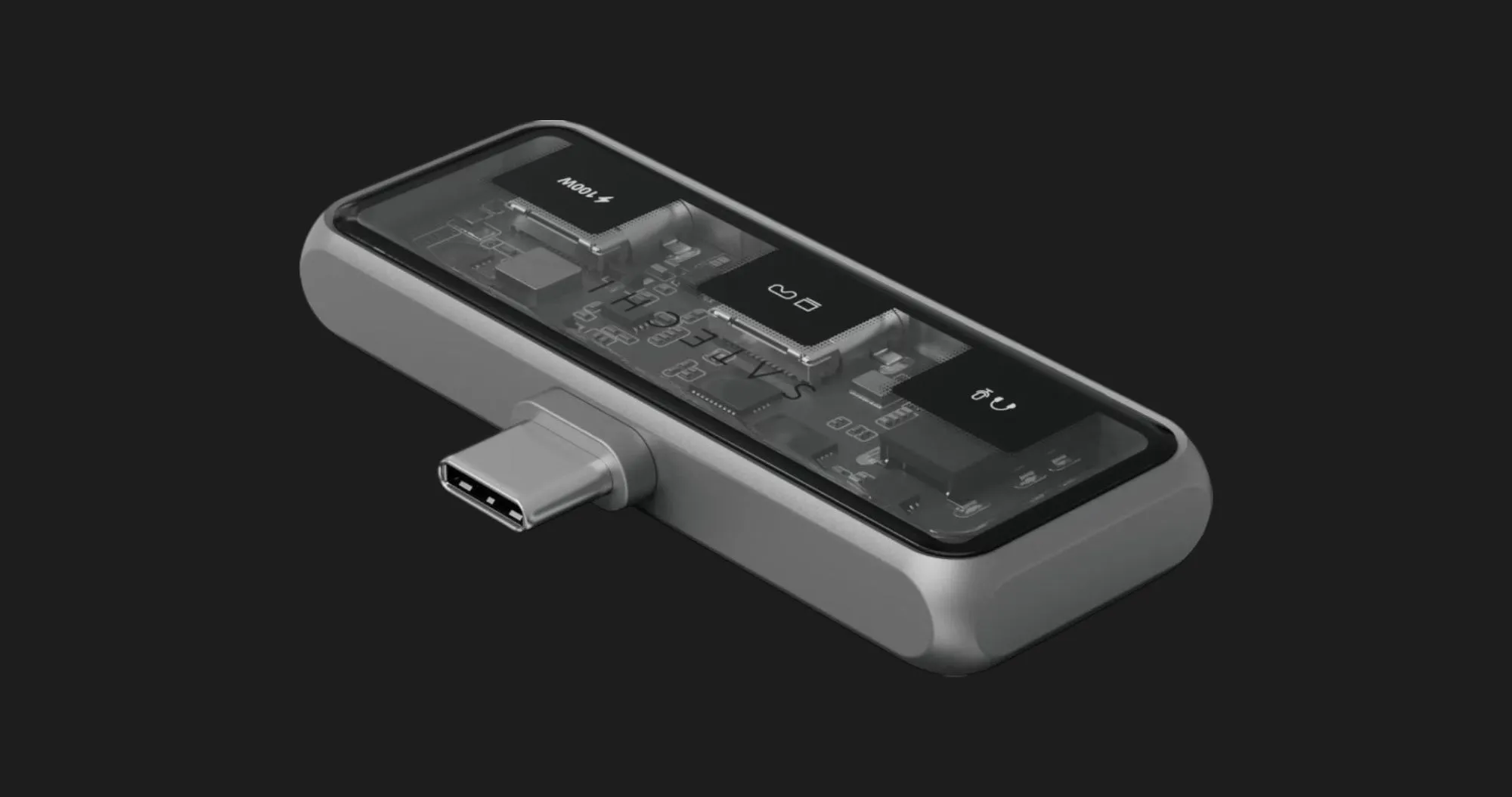 Хаб Satechi Mobile XR Hub with Audio (Space Gray) (ST-HXRSDM)