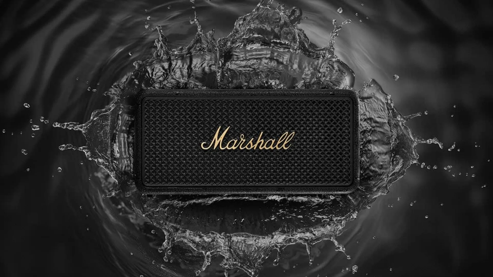 Акустика Marshall Portable Speaker Middleton II (Black and Brass)