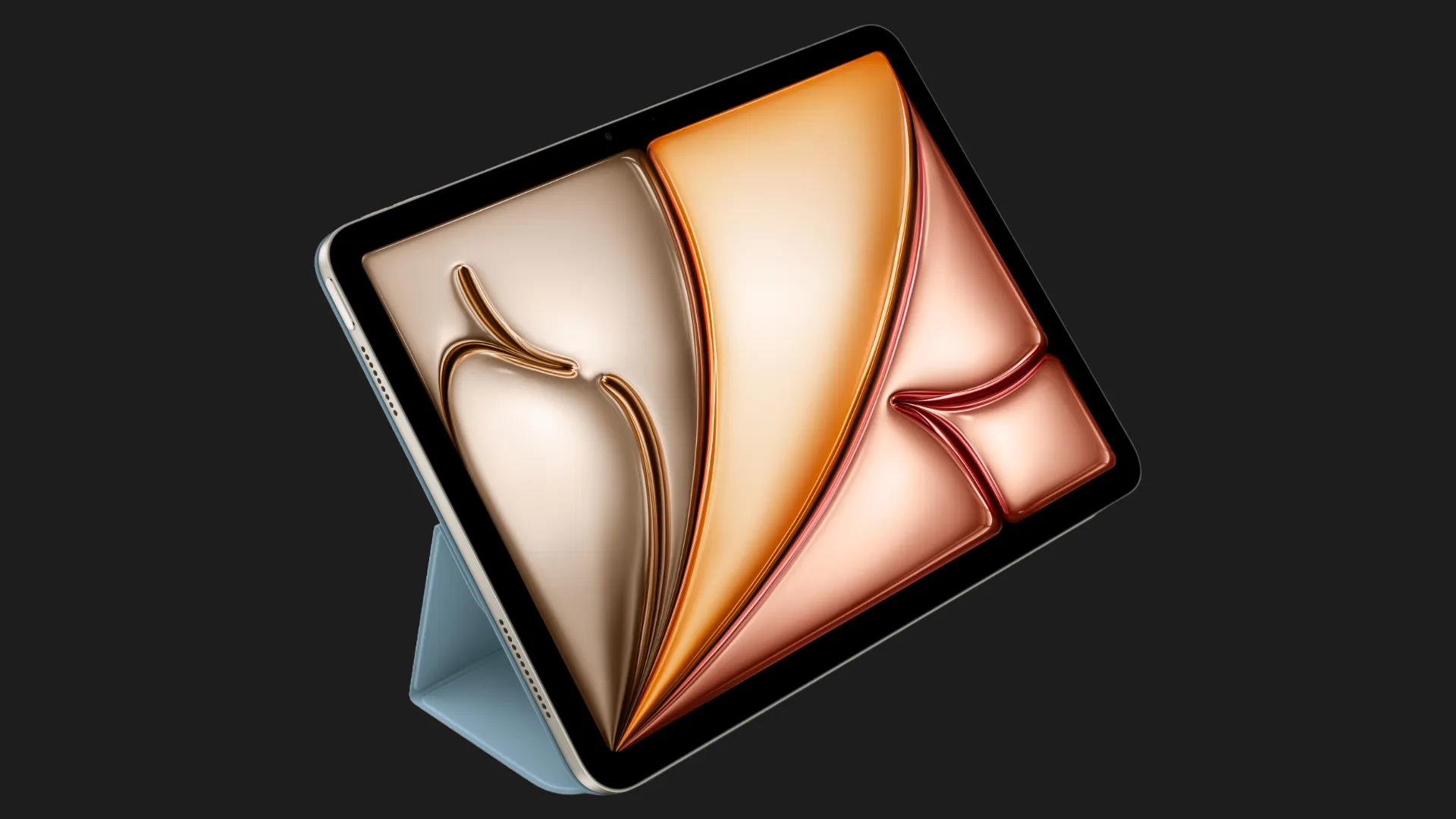 Оригинальный чехол Apple Smart Folio для iPad Air 11 (2024/2025) (Charcoal Gray) (MWK53)