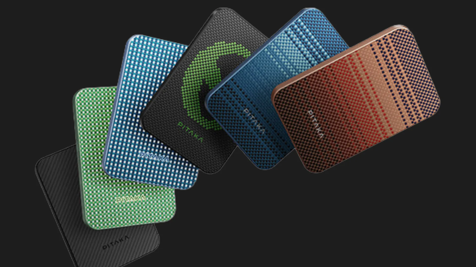 Зарядний пристрій Power Bank Pitaka Aramid Fiber Magnetic Qi2 (5000mAh) (Sunset)