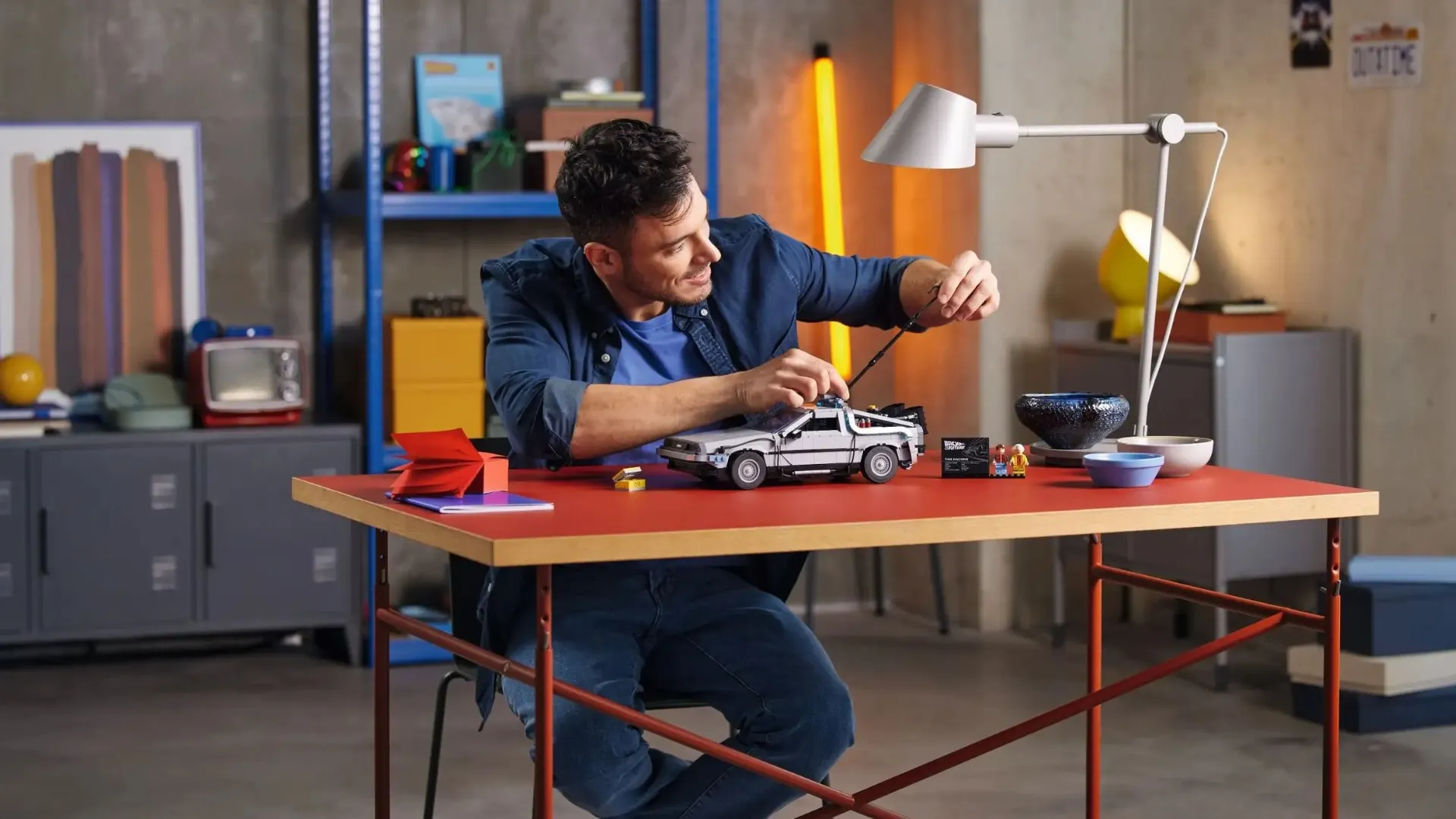 Конструктор Lego Icons Back to the Future Time Machine Icons (10300)