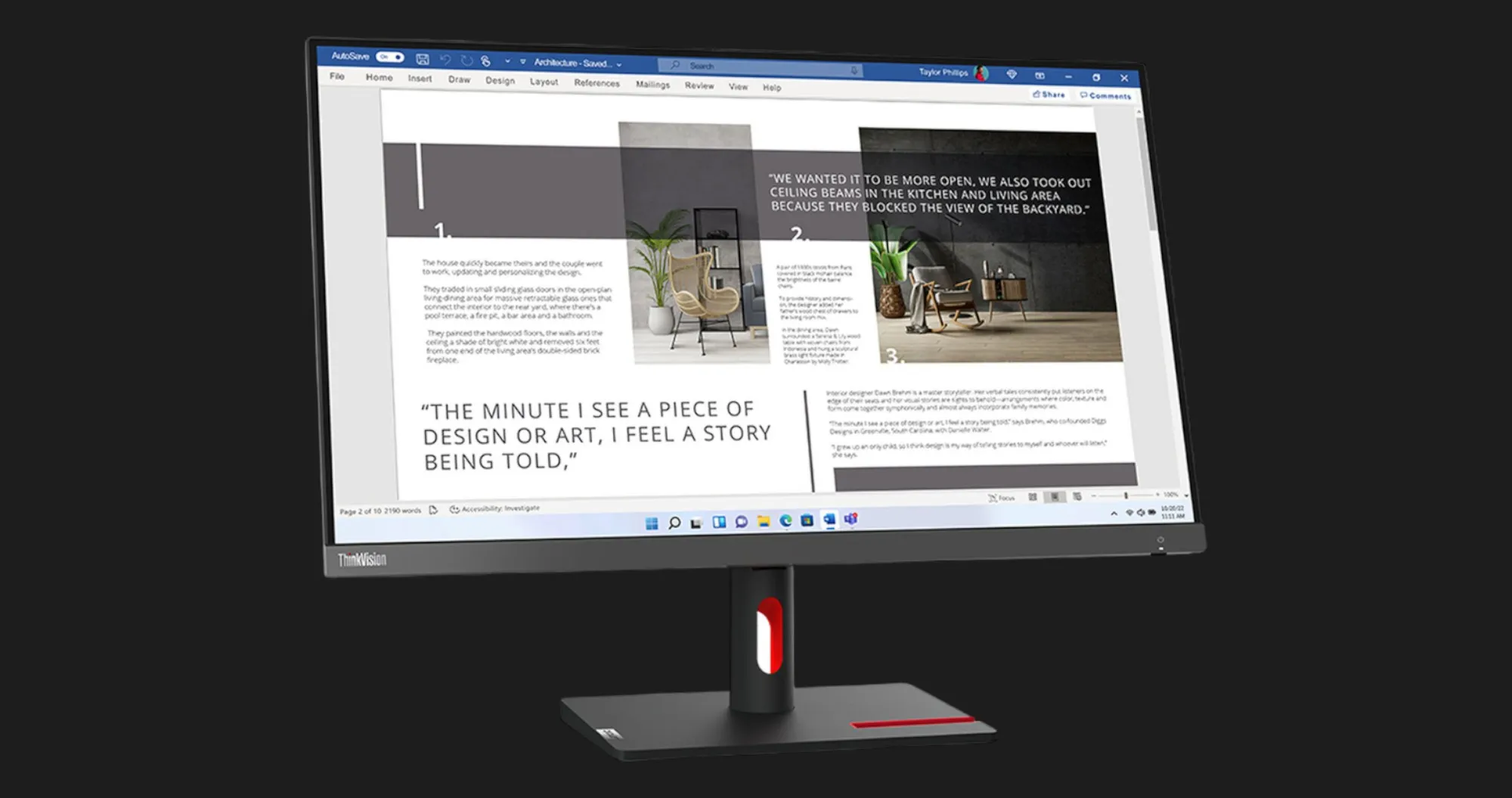 Монітор Lenovo 27" S27i-30 IPS 100Hz 63DFKAT4UA (UA)