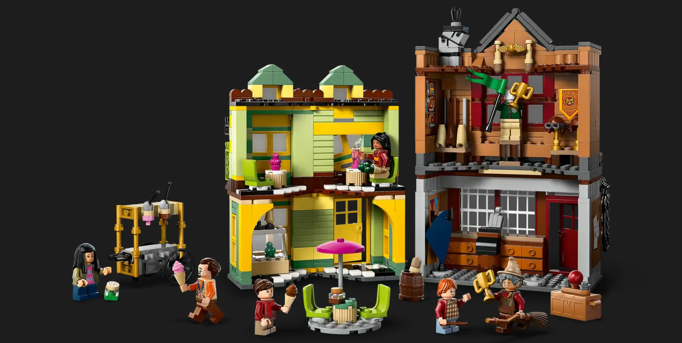 Конструктор LEGO Harry Potter Quality Quidditch Supplies &amp; Ice Cream Parlour (76452)