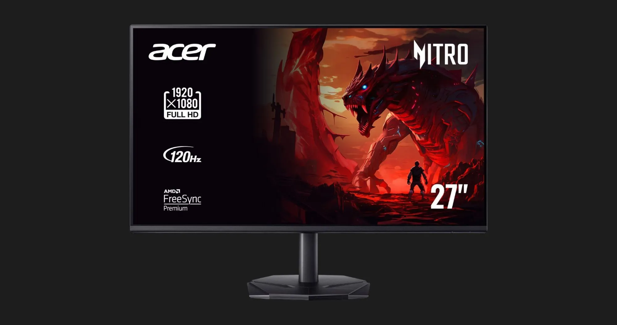 Монітор Acer 27" Nitro KG271Gbmix (UM.HX1EE.G05) (UA)