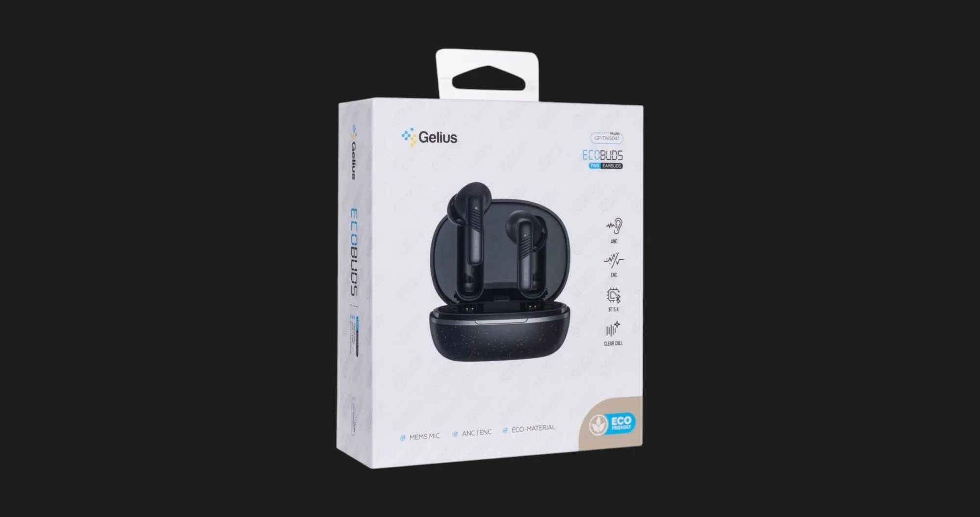 Навушники Gelius EcoBuds GP-TWS047 (Black)