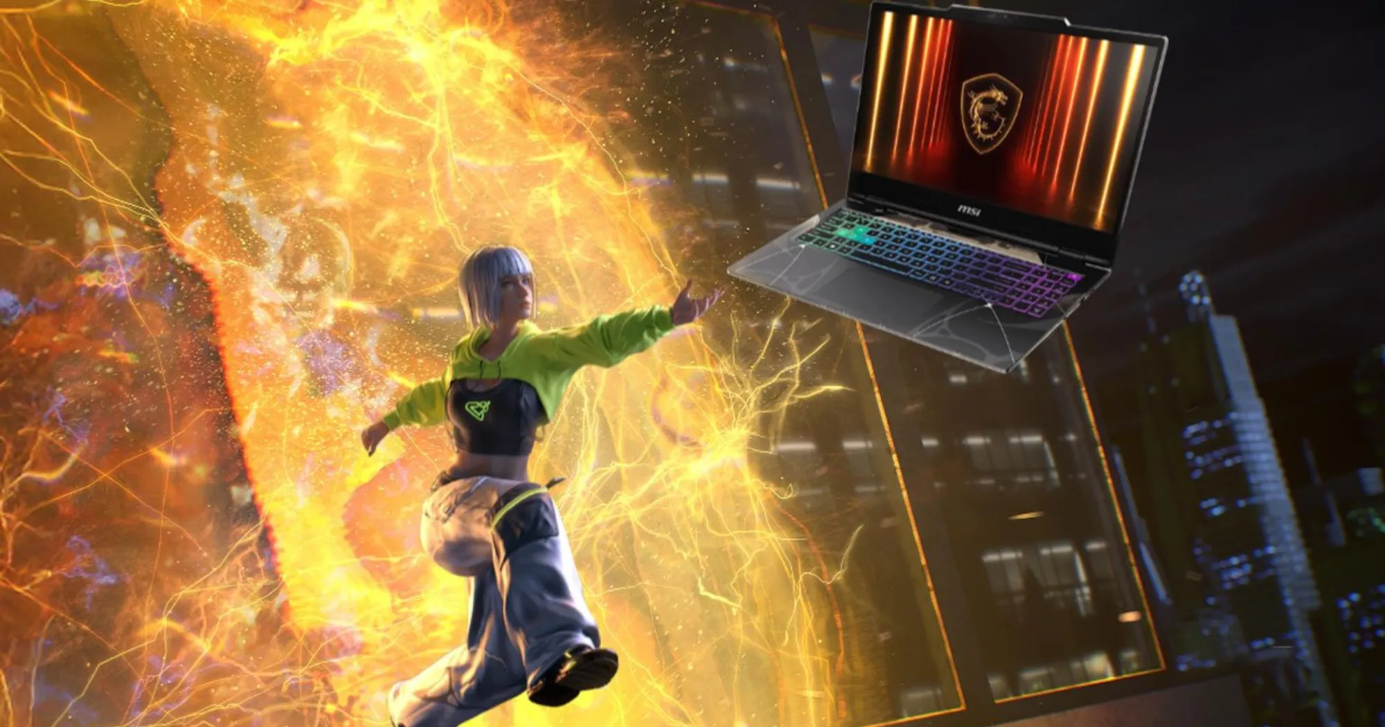 Ноутбук MSI Cyborg 15 B2RWEKG 15,6" (Intel Core 5/16GB/512GB (SSD)/RTX 5050) (B2RWEKG-044XPL) (Standard)