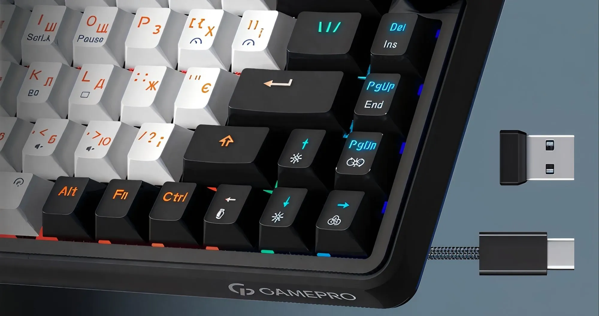 Клавиатура GamePro Asgard Valhalla (MK210B Pro) (Black) (UA)