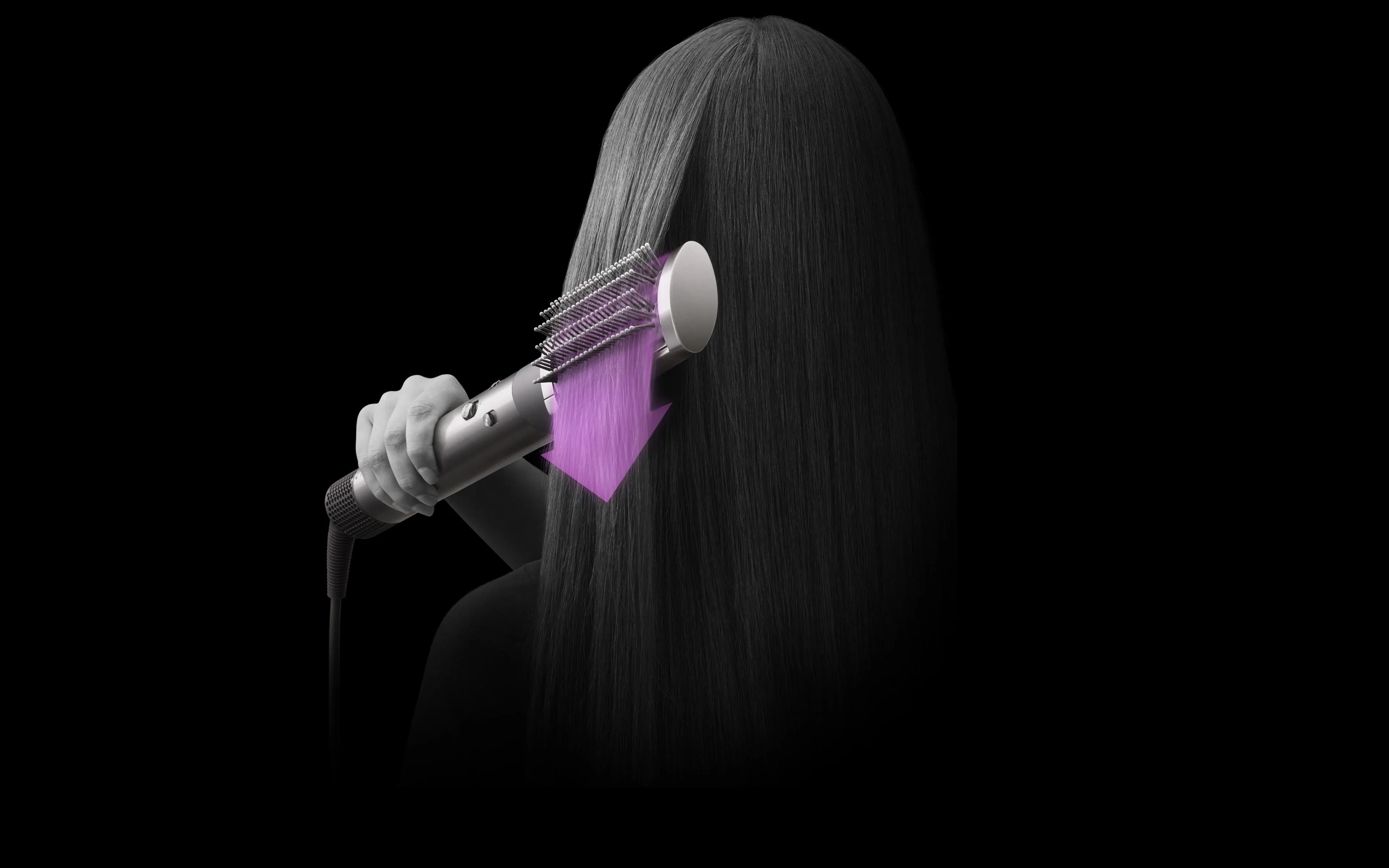 Насадка для стайлера Dyson Soft Brush (Iron/Nickel)