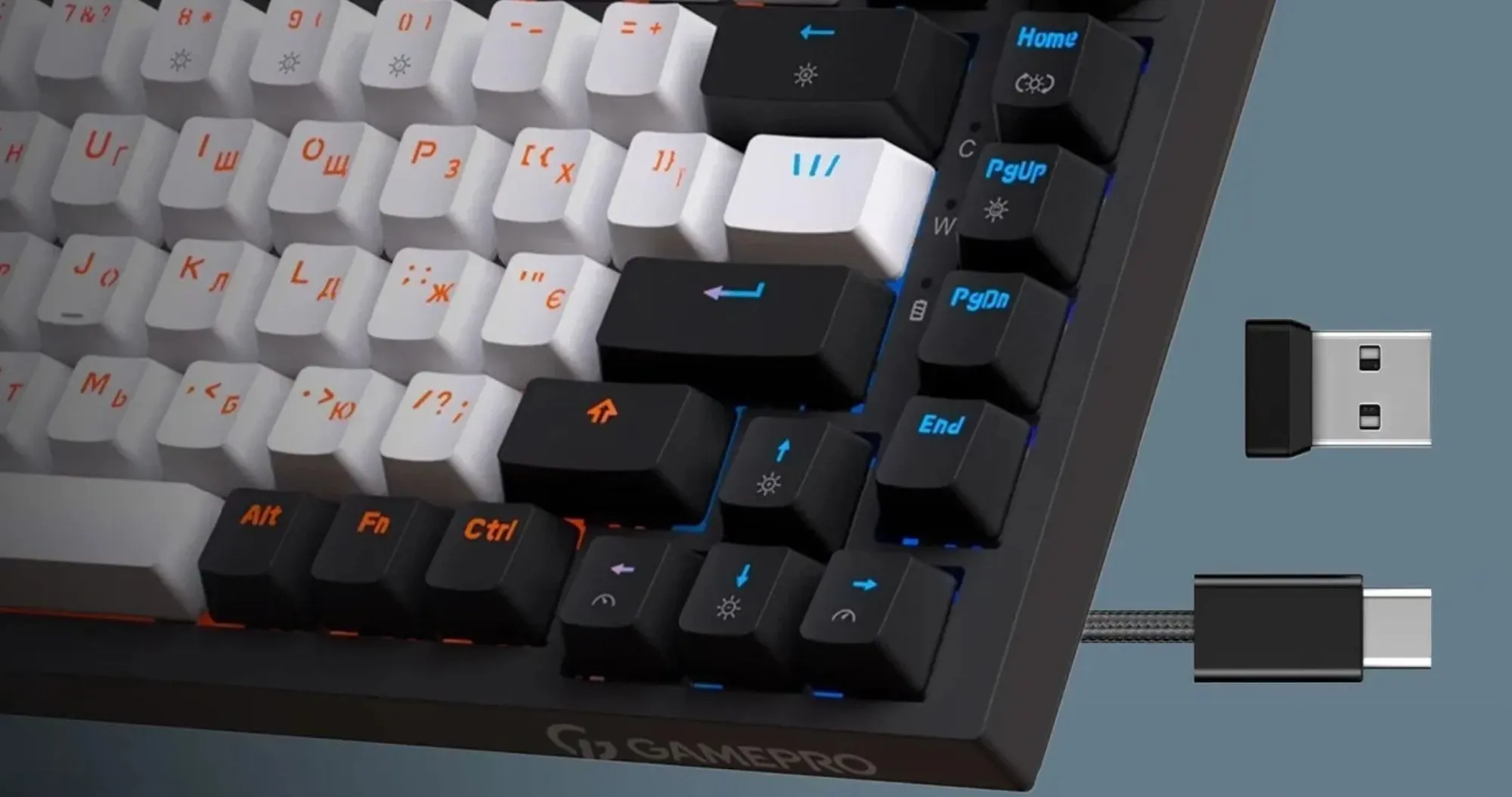 Клавіатура GamePro Asgard Valhalla (MK160B Pro) (Black) (UA)