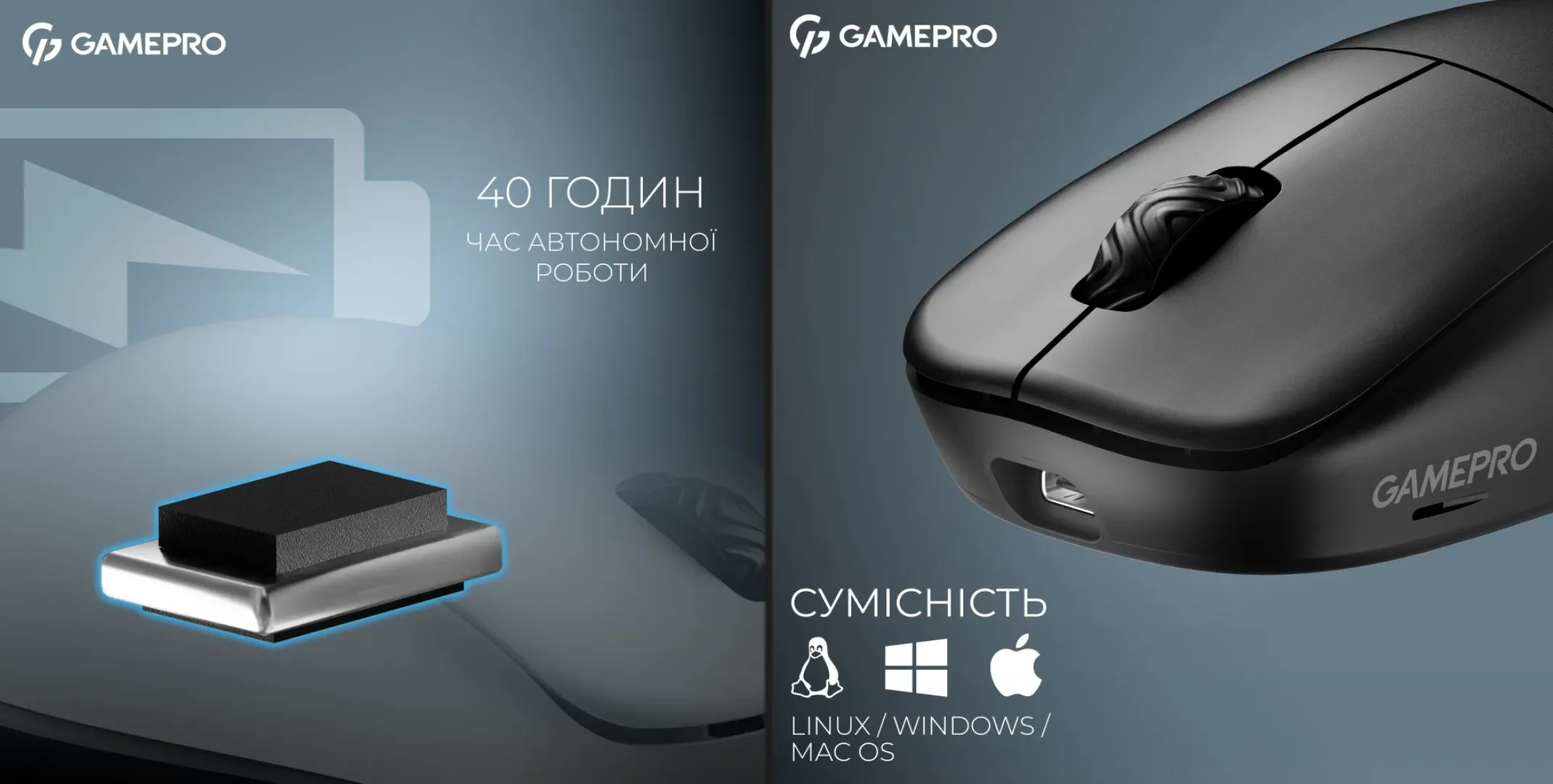 Ігрова миша GamePro Asgard Loki GM022B (Black) (UA)