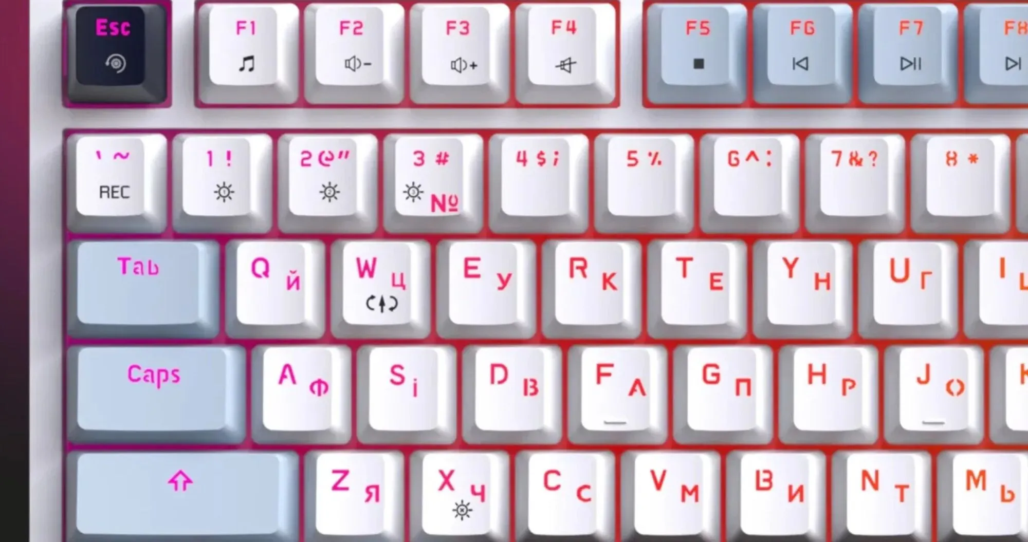 Ігрова клавіатура GamePro Genesis Warden Outemu Swith (MK160BL) (Blue) (UA)