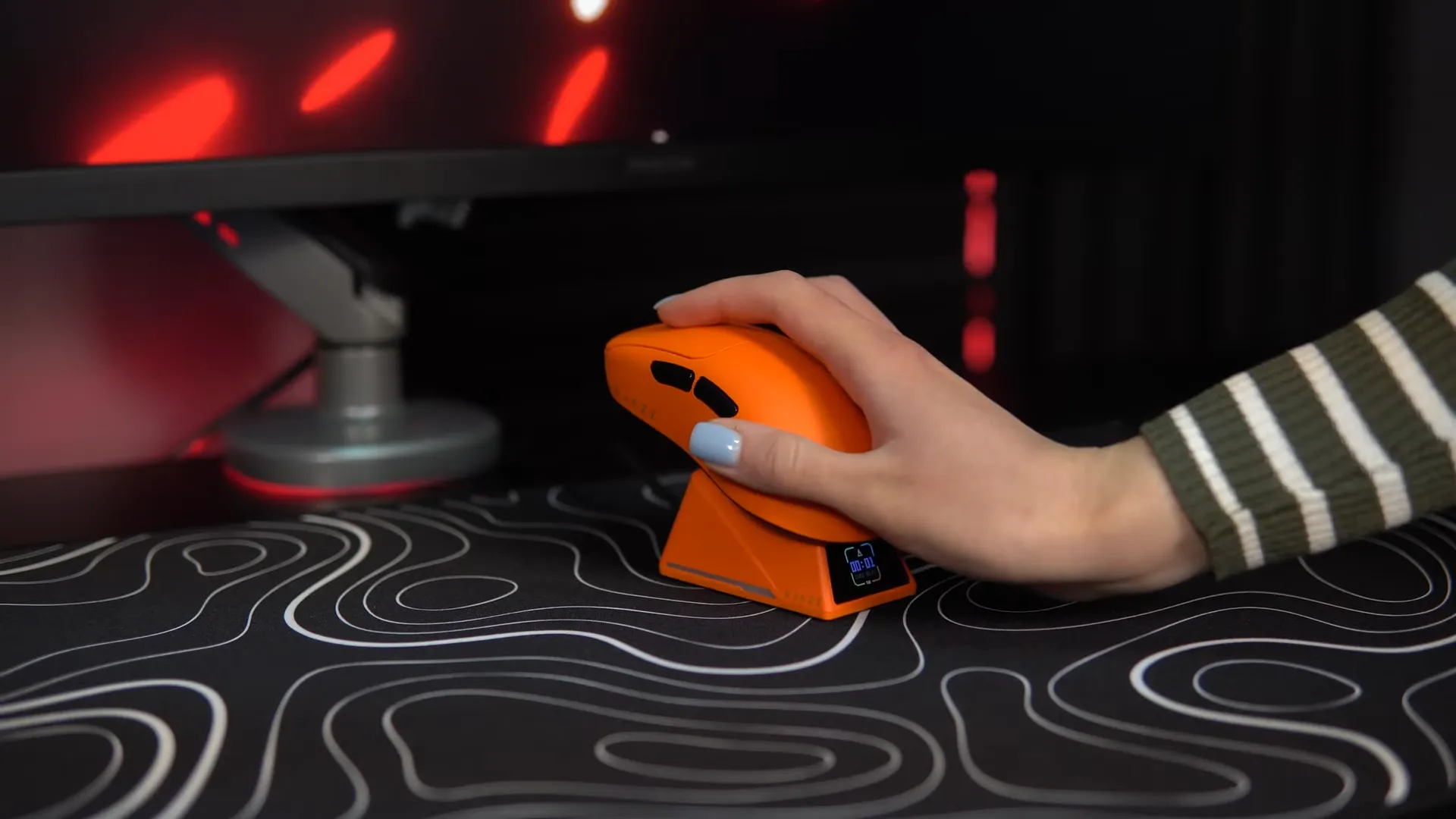 Игровая мышь Ajazz AJ179 APEX (Orange) (UA)