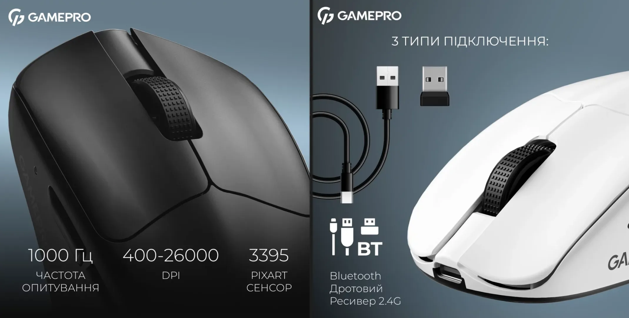 Ігрова миша GamePro Asgard Surt GM017B (Black) (UA)