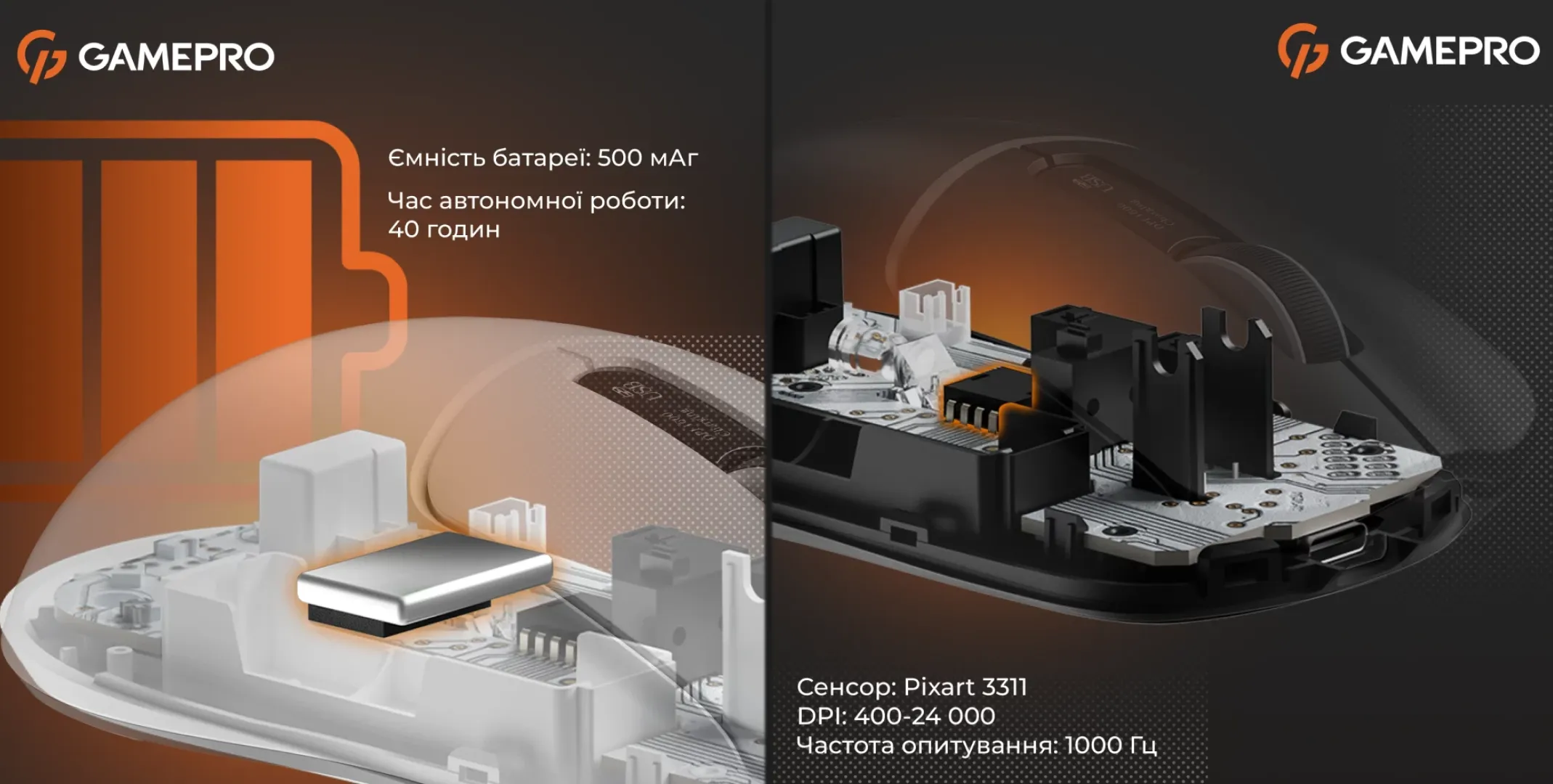 Ігрова миша GamePro Genesis Ranker GM012W (White) (UA)