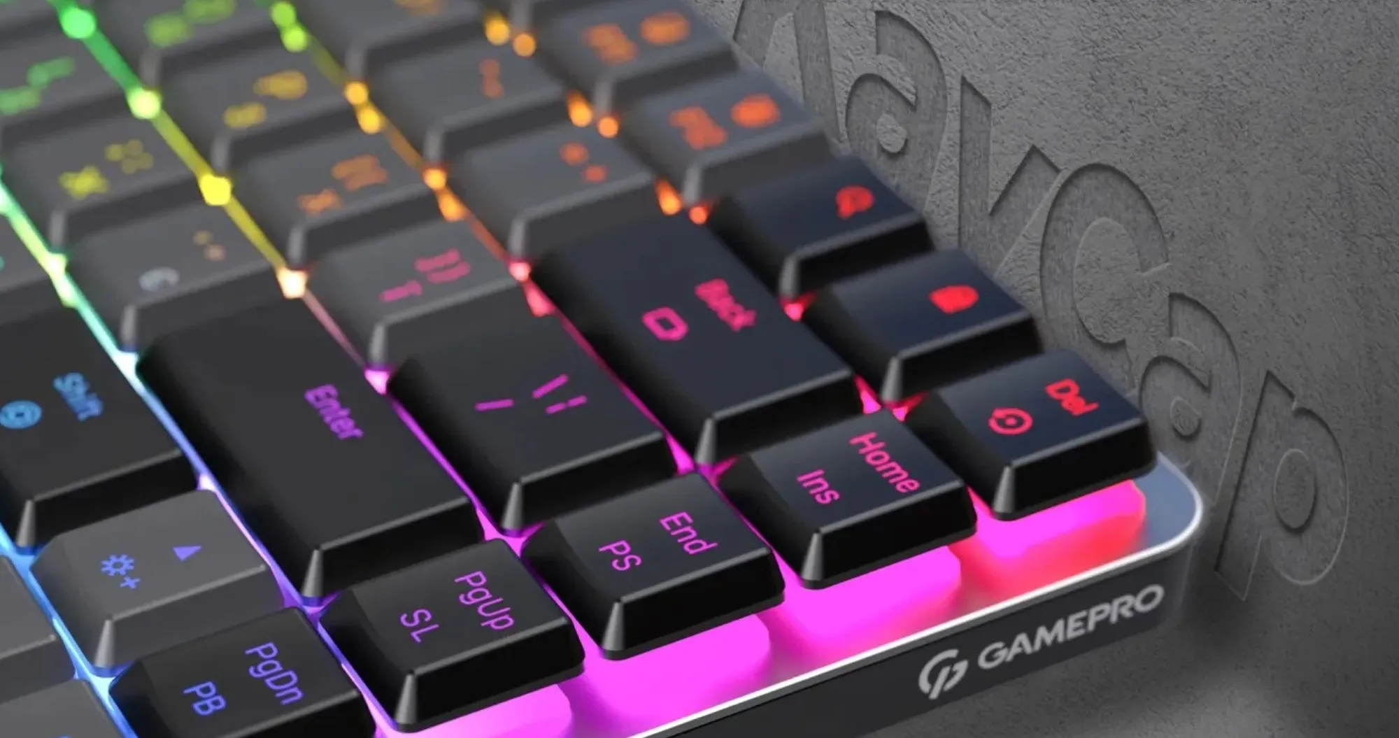 Игровая клавиатура GamePro (Red Switch) (MK230R) (Dark Gray) (UA)