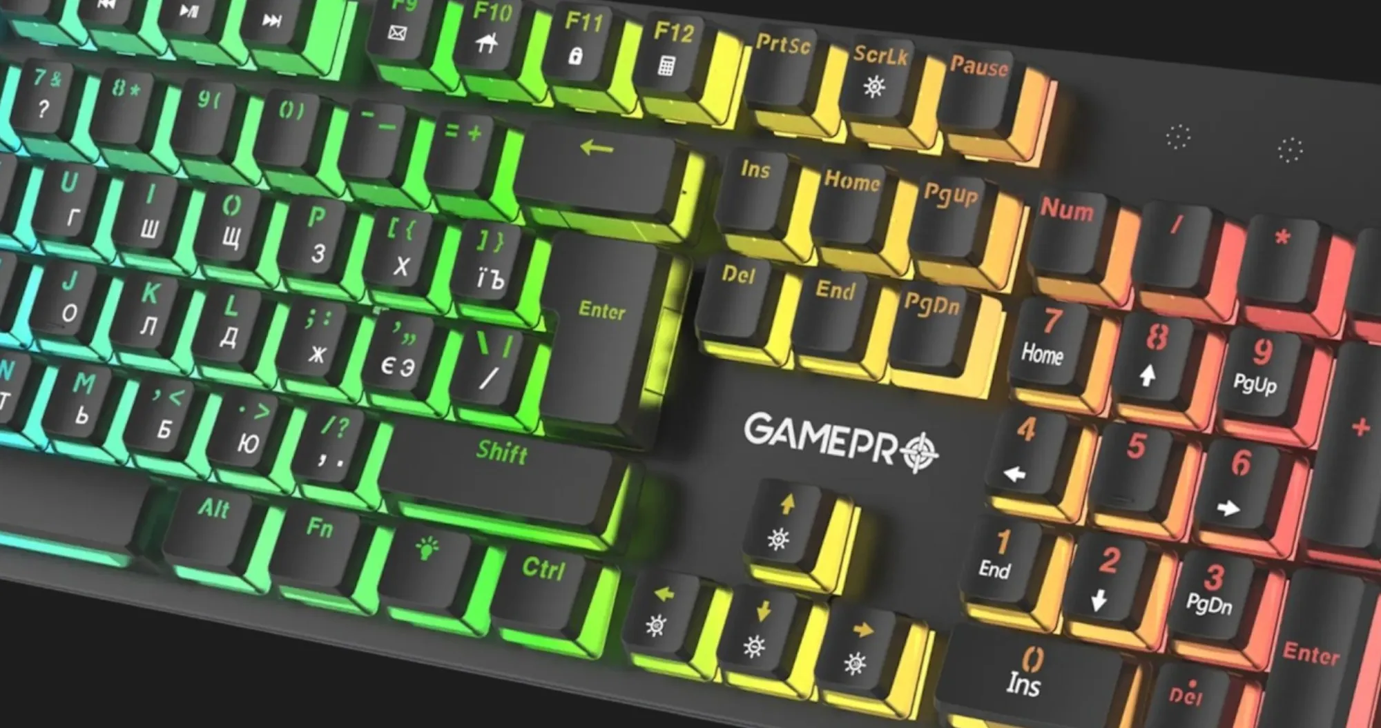Ігрова клавіатура GamePro (Red Switch) (MK85R) (Black) (UA)