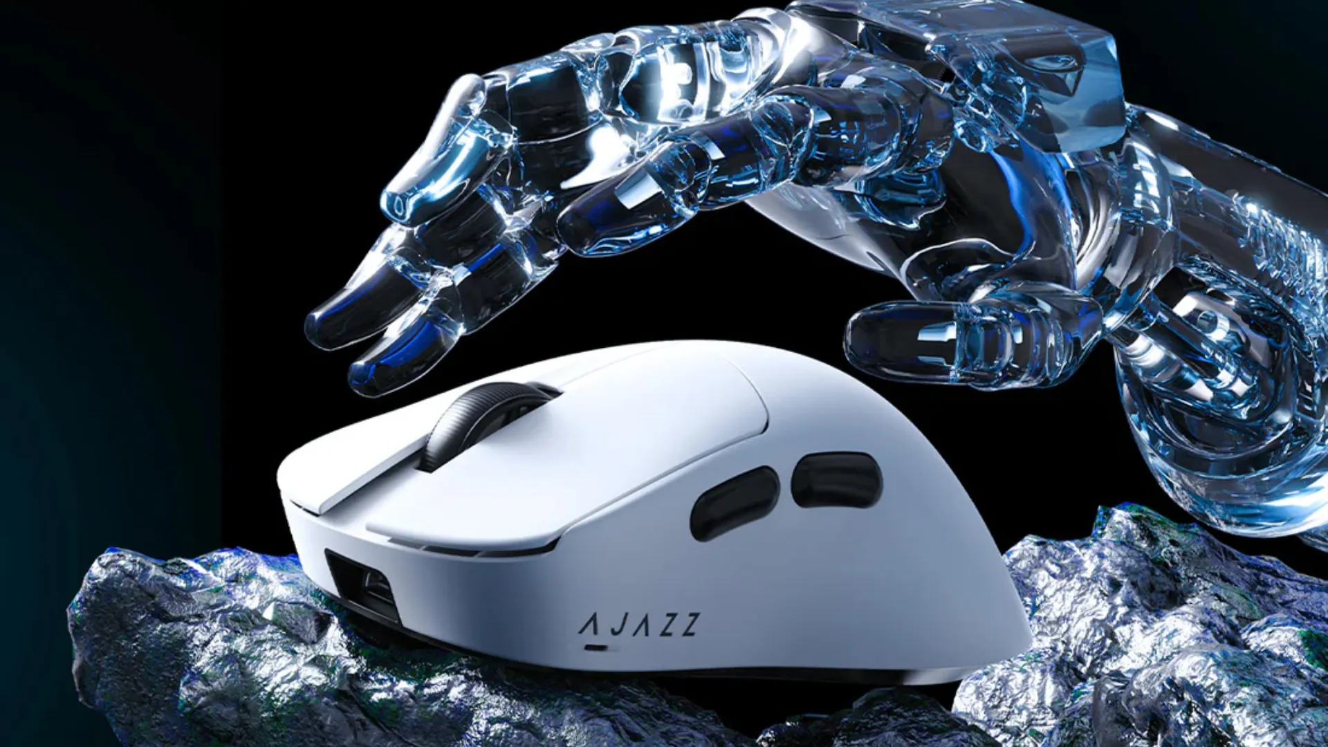 Игровая мышь Ajazz AJ179 V2 Max (White) (UA)