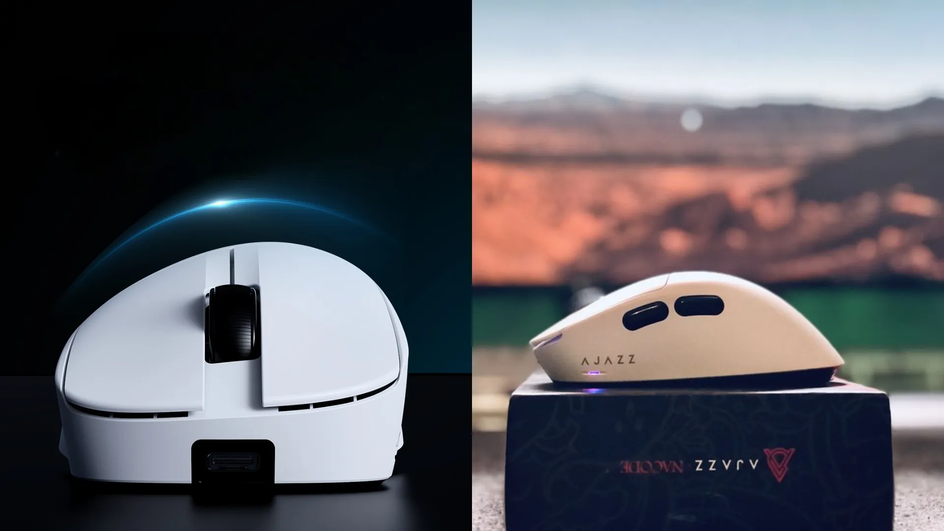 Игровая мышь Ajazz AJ179 V2 Max (White) (UA)