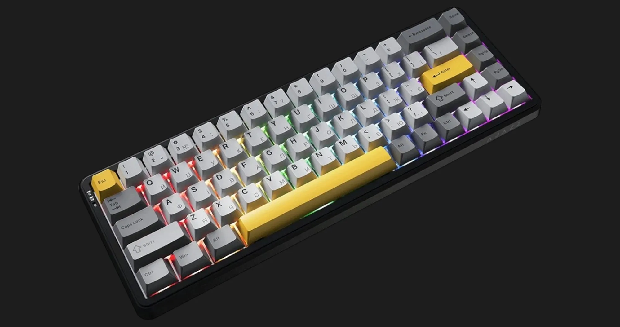 Клавіатура ігрова Ajazz (Black) (AK680-M-BGY-A) (UA)