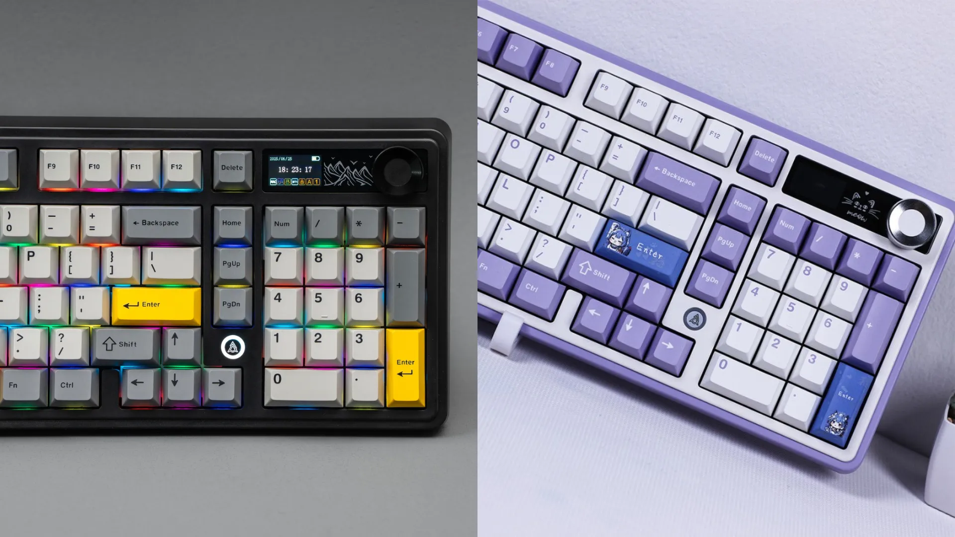 Клавиатура игровая Ajazz AK980 (Black/Gray/Yellow) (AK980-CS-BGY) (UA)