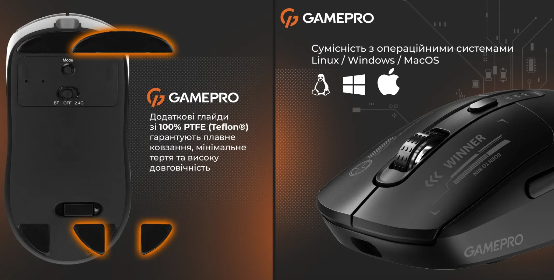 Ігрова миша GamePro Genesis Winner GM079W (White) (UA)