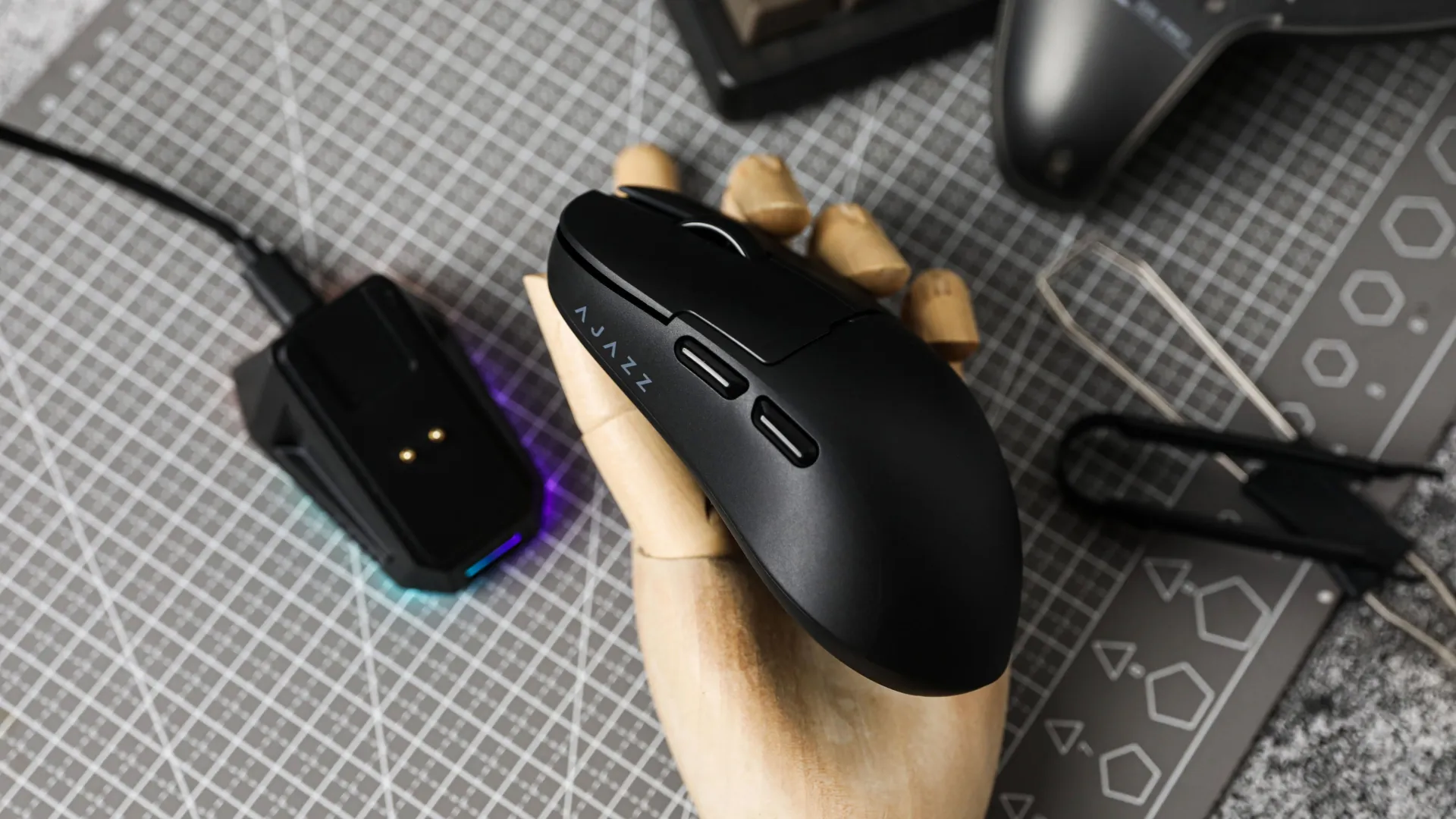 Ігрова миша Ajazz AJ159P MC (Orange) (UA)