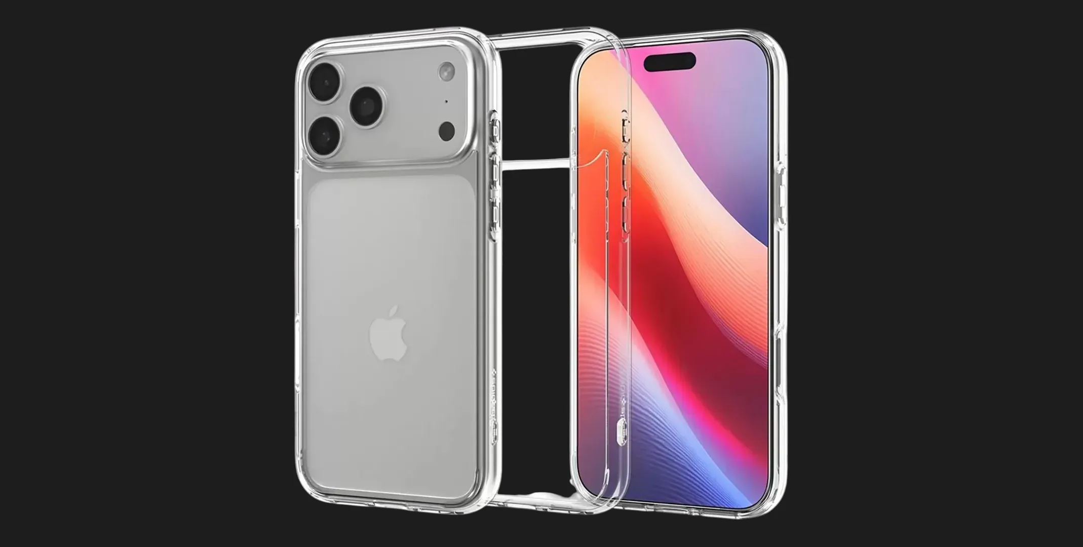 Чохол Spigen Ultra Hybrid для iPhone 17 Pro Max (Crystal Clear)