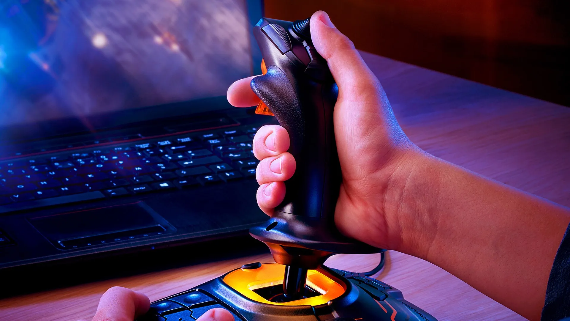 Джойстик Thrustmaster T-16000m fcs PC (UA)