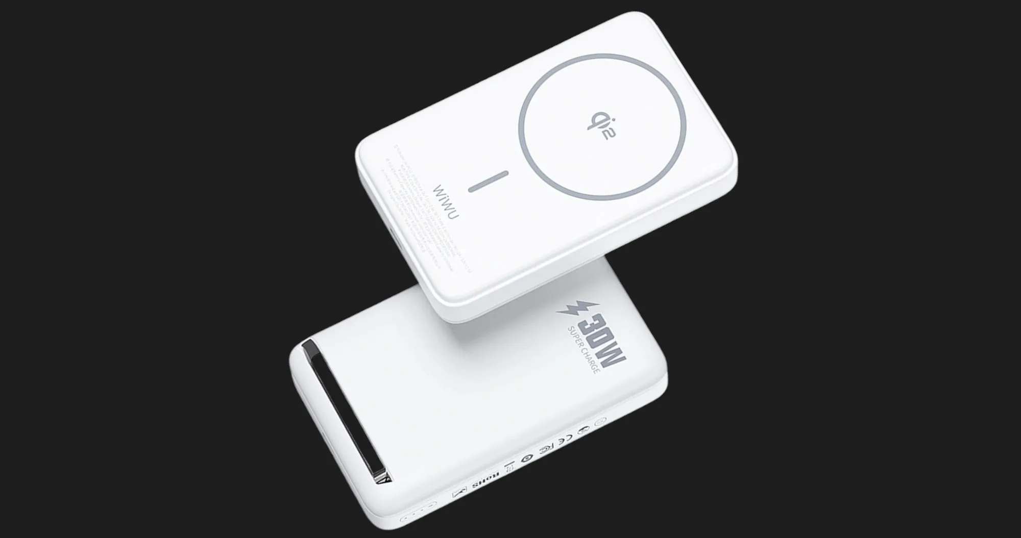 Зарядное устройство Magnetic Power Bank WiWU 10000mAh (Wi-P031) (White)