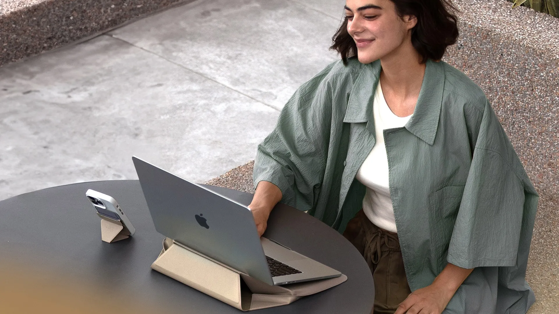 Чохол-папка MOFT Laptop Carry Sleeve для Air 15&quot; (Misty Cove)