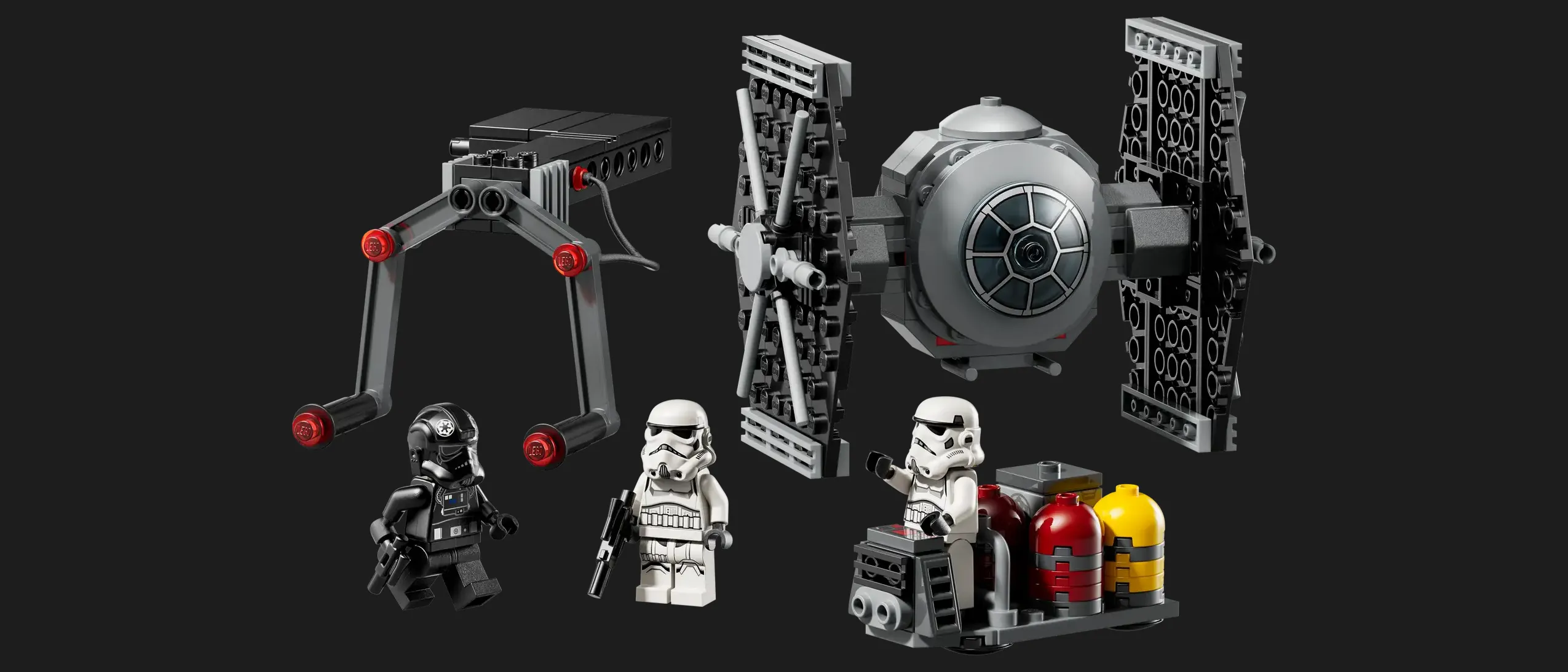 Конструктор LEGO Star Wars Истребитель TIE с Имперским ангарным каркасом (40771)
