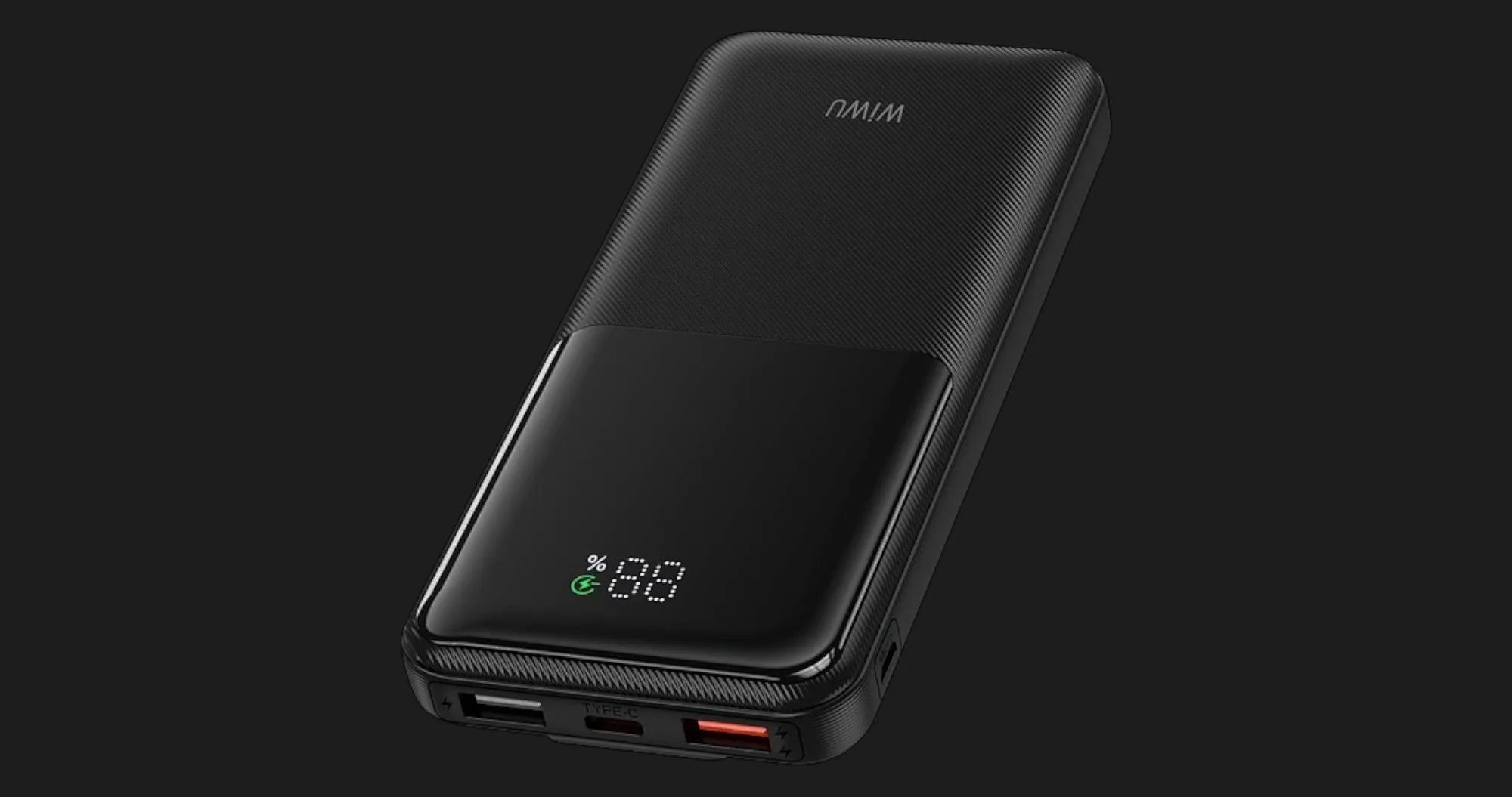 Зарядний пристрій Power Bank WiWU Essen 22.5W 10000mAh (Wi-P081) (Black)
