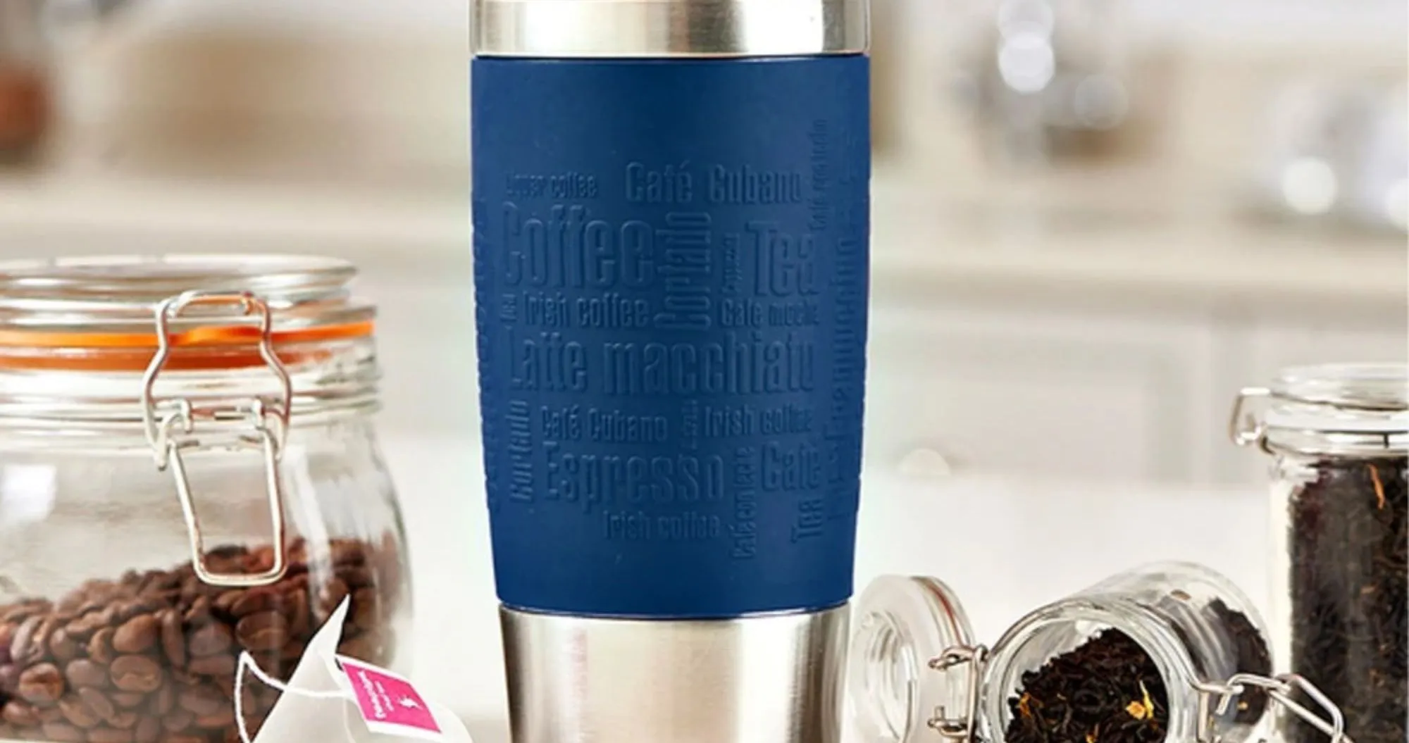 Термокружка Tefal N2020310 Travel Mug Classic Twist 0,36 (Dark Blue)