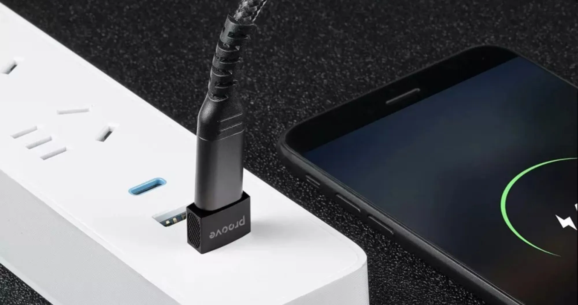 Перехідник OTG Proove Extension Type-C to USB (Black)