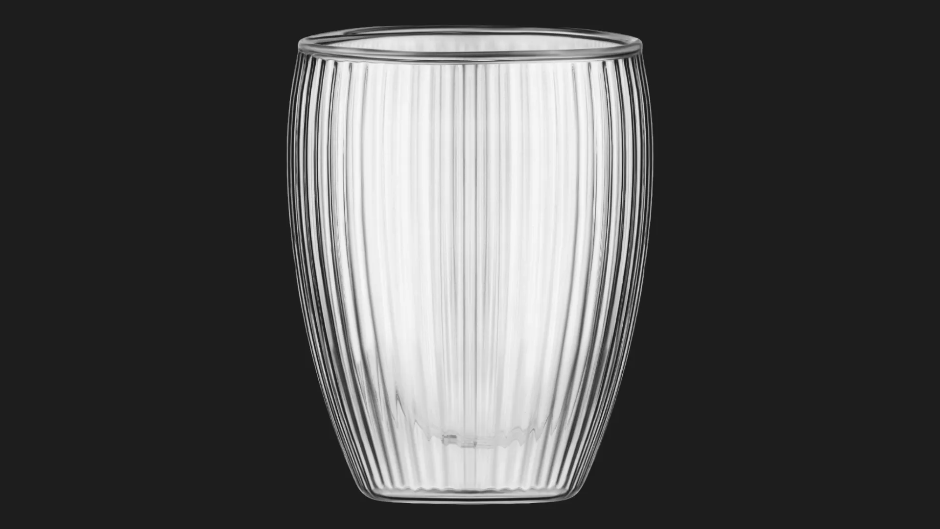 Набор чашек с двойными стенками Ardesto 450 мл 2 шт. (AR2645BN)