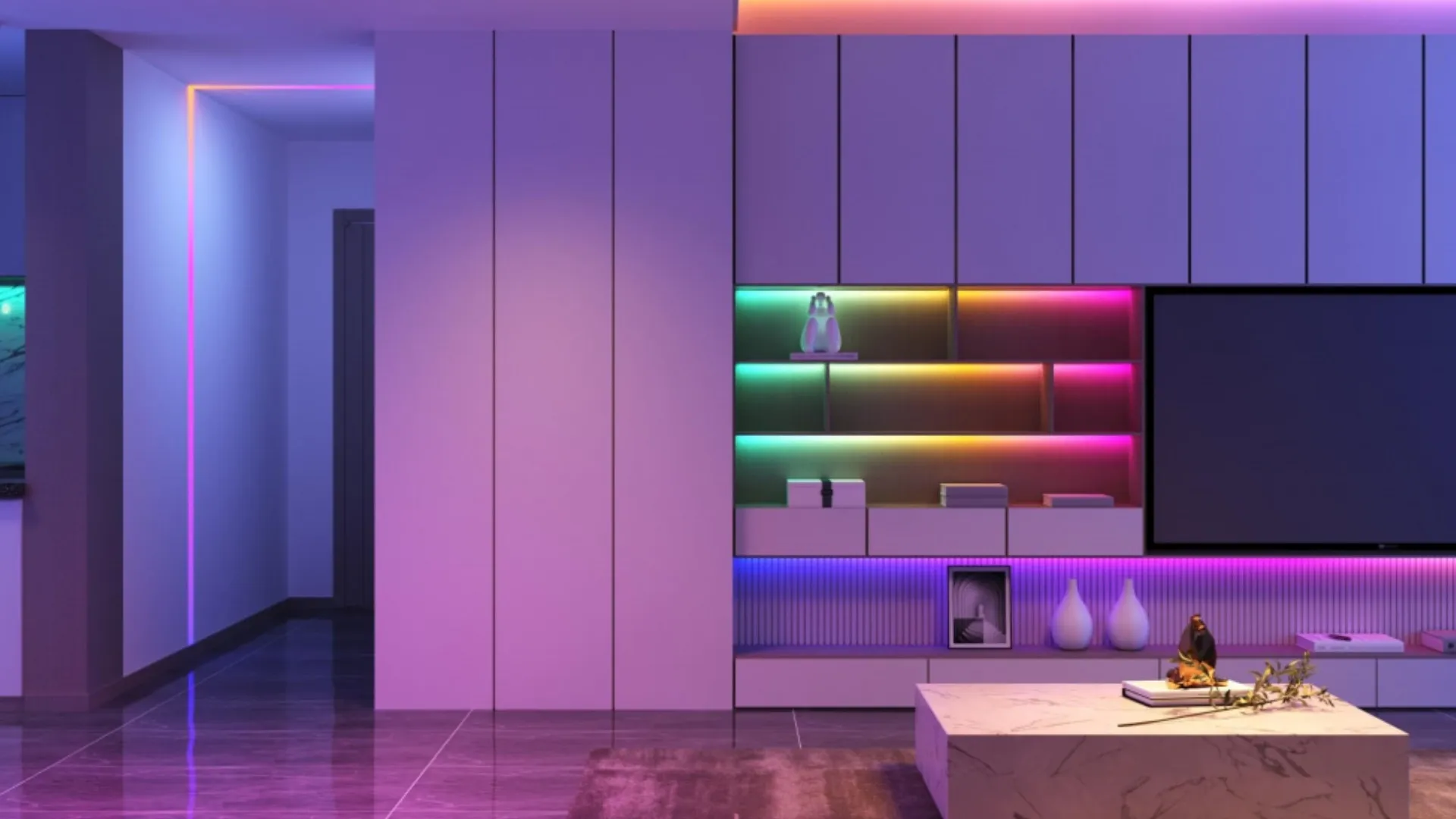 Лента светодиодная умная Govee H619A LED Strip Light With Protective Coating, 5м (White)