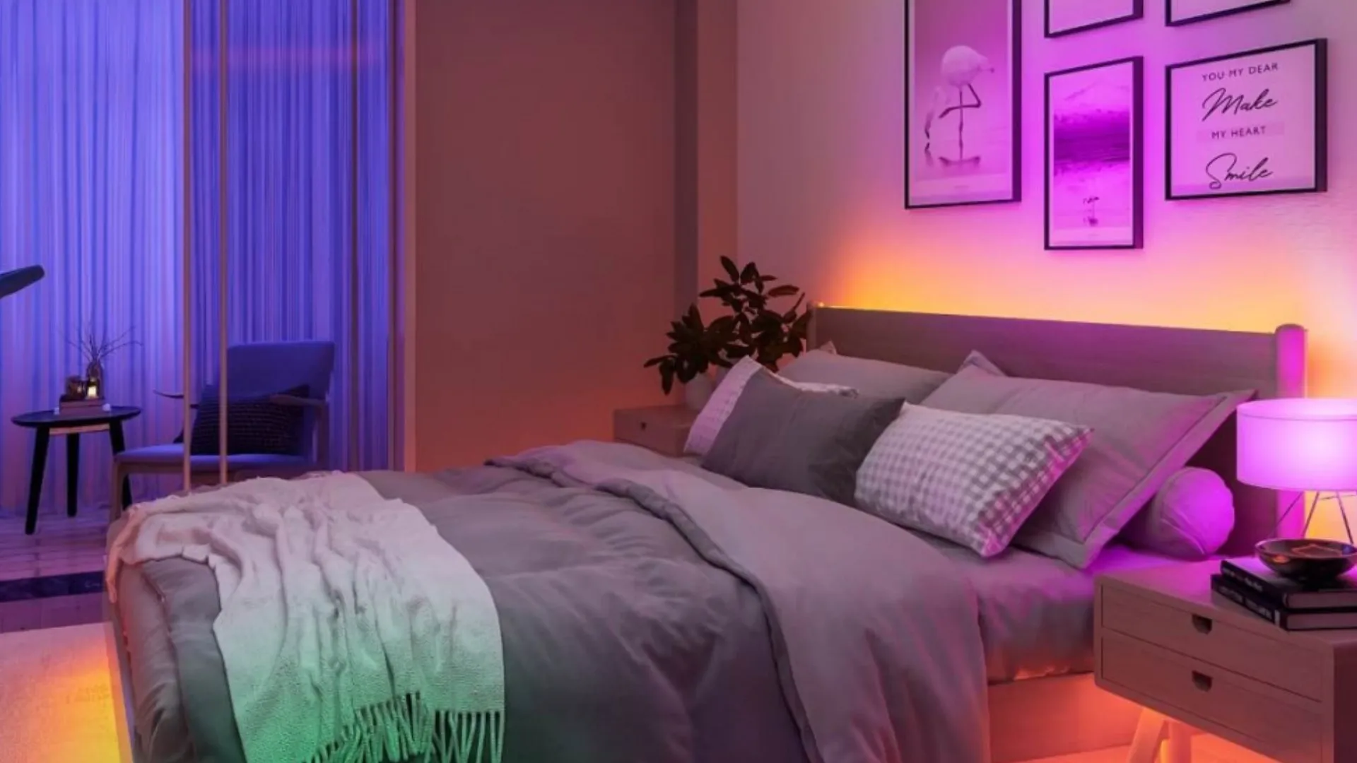 Лента светодиодная умная Govee H619A LED Strip Light With Protective Coating, 5м (White)