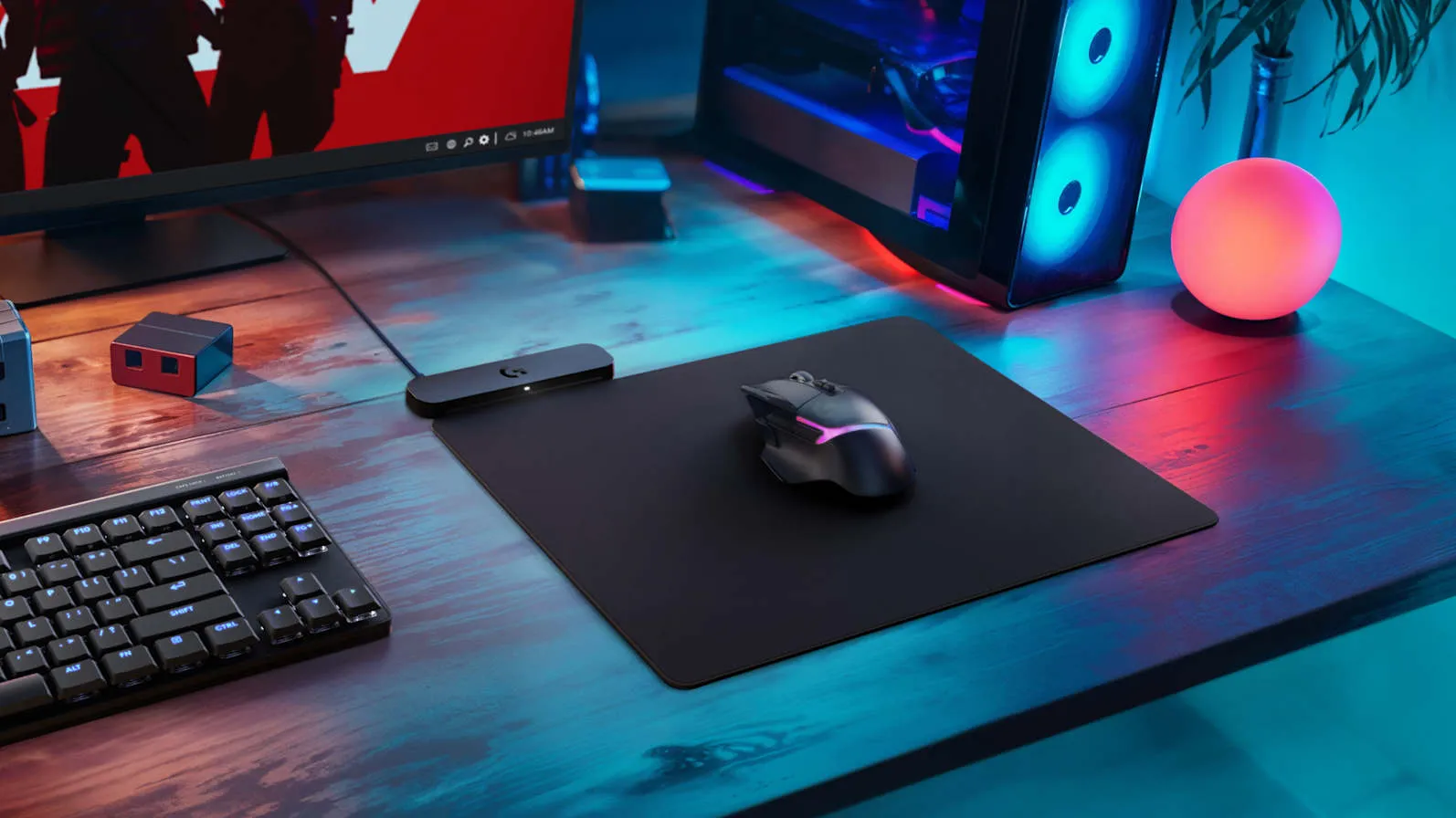 Килимок для миші Logitech G PowerPlay 2 Charging System Mouse Pad (EU)