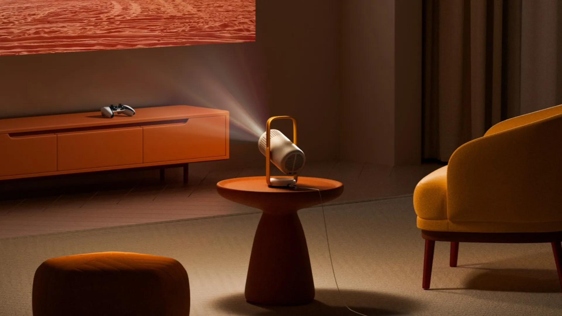 Портативний проектор XGIMI Vibe One Pro (Cloud Ash) (UA)