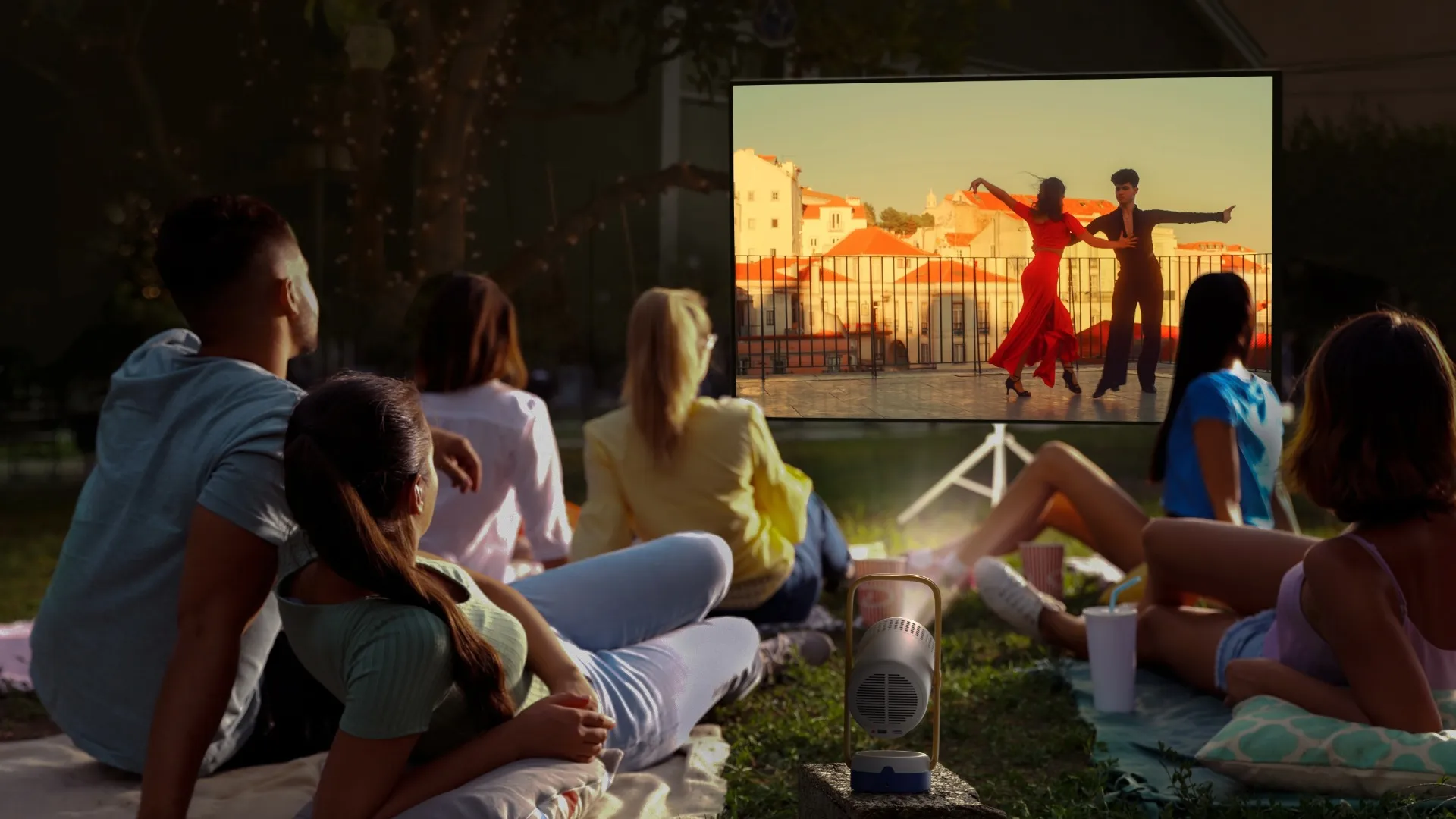 Портативний проектор XGIMI Vibe One Pro (Cloud Ash) (UA)