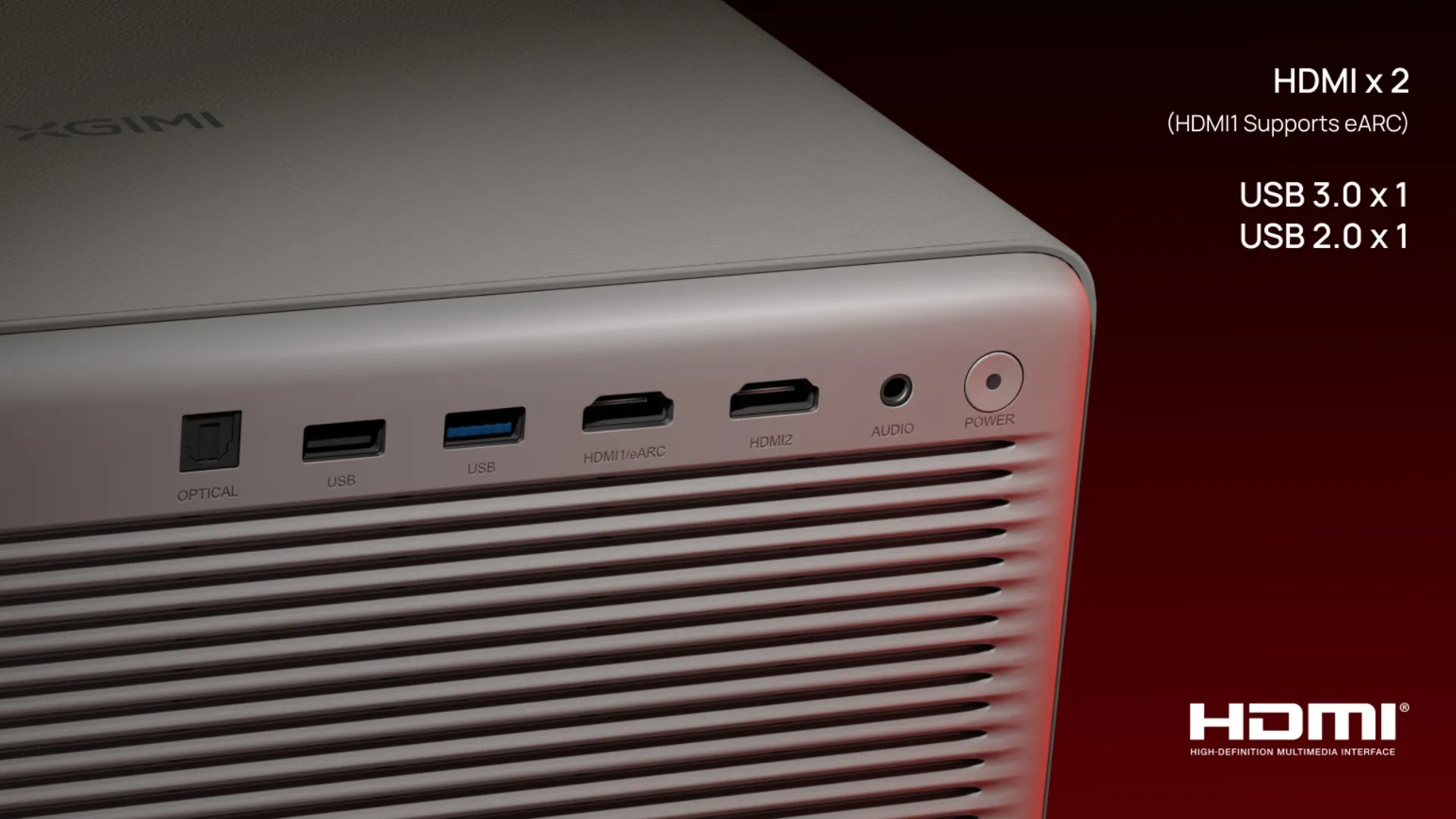 Проектор для дому XGIMI Horizon 20 MAX (Ivory Gray) (UA)