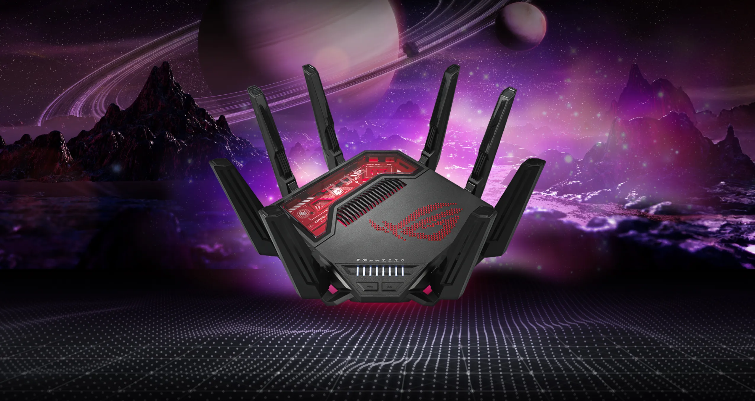 Маршрутизатор ASUS GT-BE19000 (90IG0850-MO9A0V) (Black)