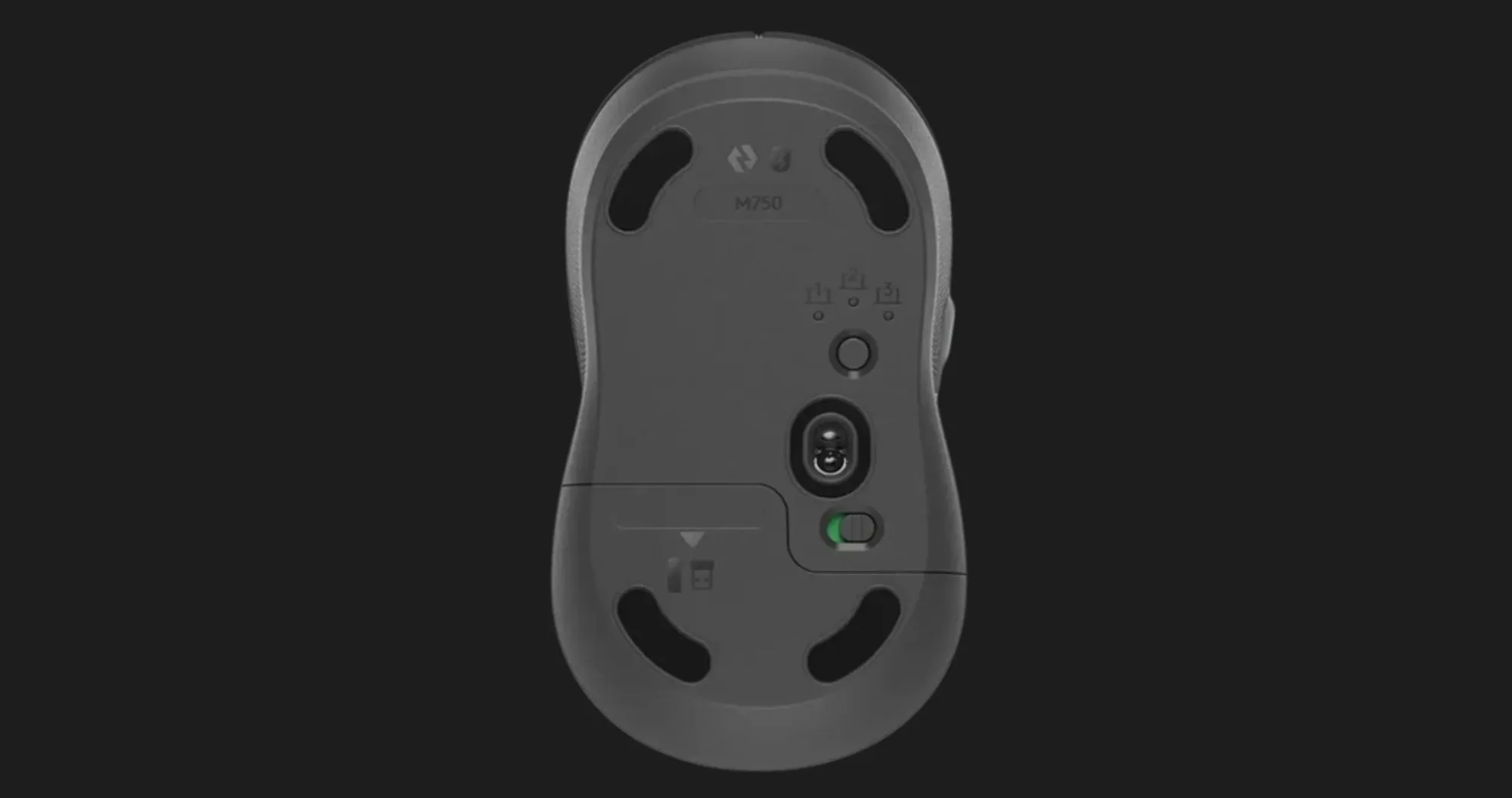 Мышь беспроводная Logitech Signature Plus M750 (Graphite) (910-006269) (EU)