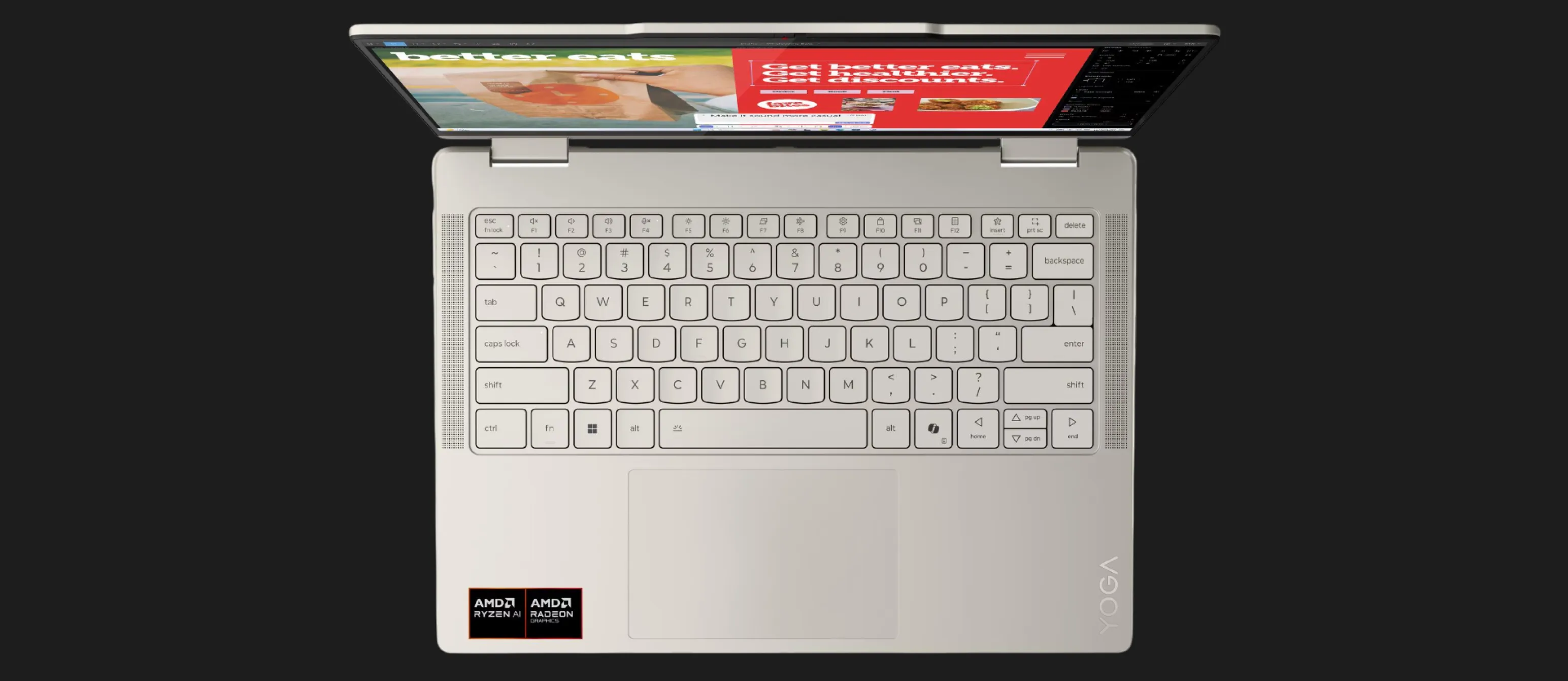 Ноутбук Lenovo Yoga 7 14AKP10 2-in1 14" (AMD Ryzen AI 7/32GB/512GB (SSD)/AMD Radeon 860M) (83JR005XPB) (Standard)