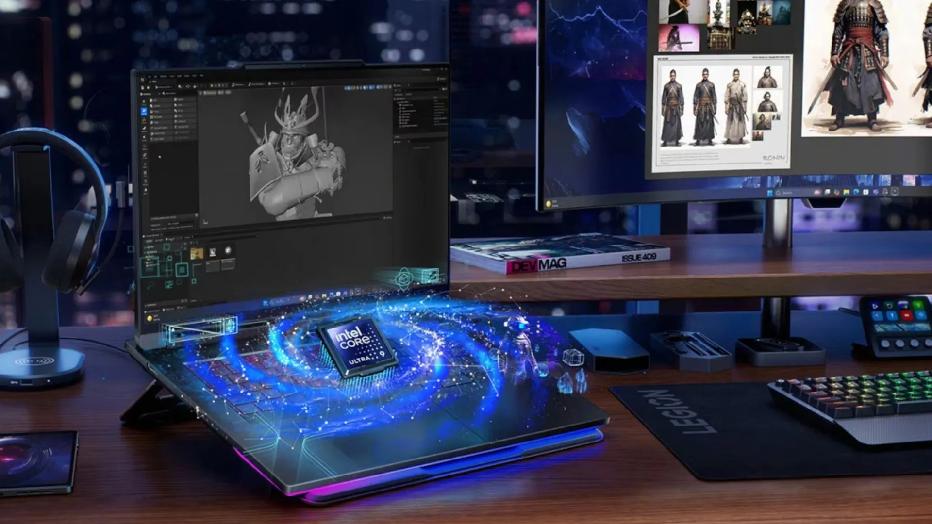 Ноутбук Lenovo Legion 9 18IAX10 18" (Intel Core Ultra 9/256GB/16TB (SSD)/RTX 5080) (83EY1127GE) (Standard)