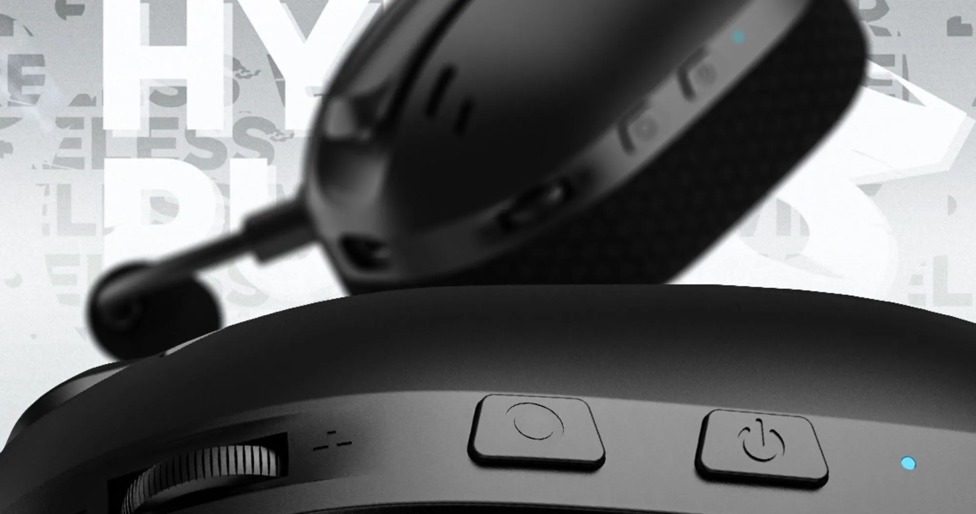 Ігрова гарнітура Hator Hyperpunk 3X Hi-Res Wireless (Black) (ESH14) (UA)