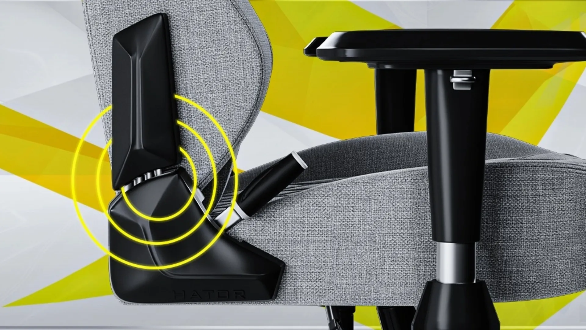 Кресло для геймеров HATOR Darkside 3L Fabric (HTC3010L) (Black) (UA)