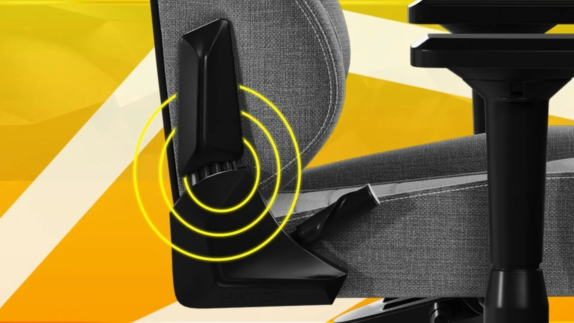 Кресло для геймеров HATOR Darkside 3L PRO Fabric (HTC3210L) (Black) (UA)