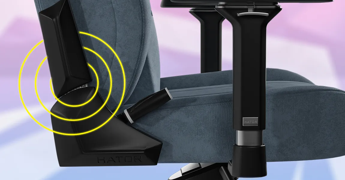 Кресло для геймеров HATOR Arc 3 XL Velour (HTC3440XL) (Gray) (UA)